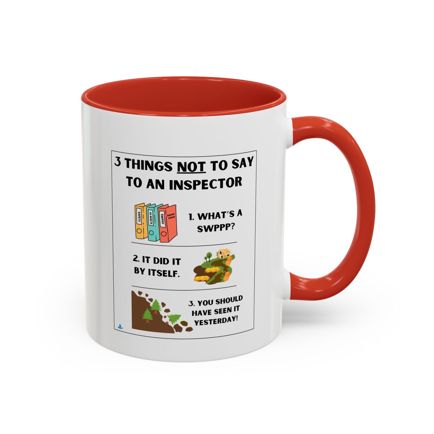 Inspector - Humorous Accent Coffee Mug - 11oz