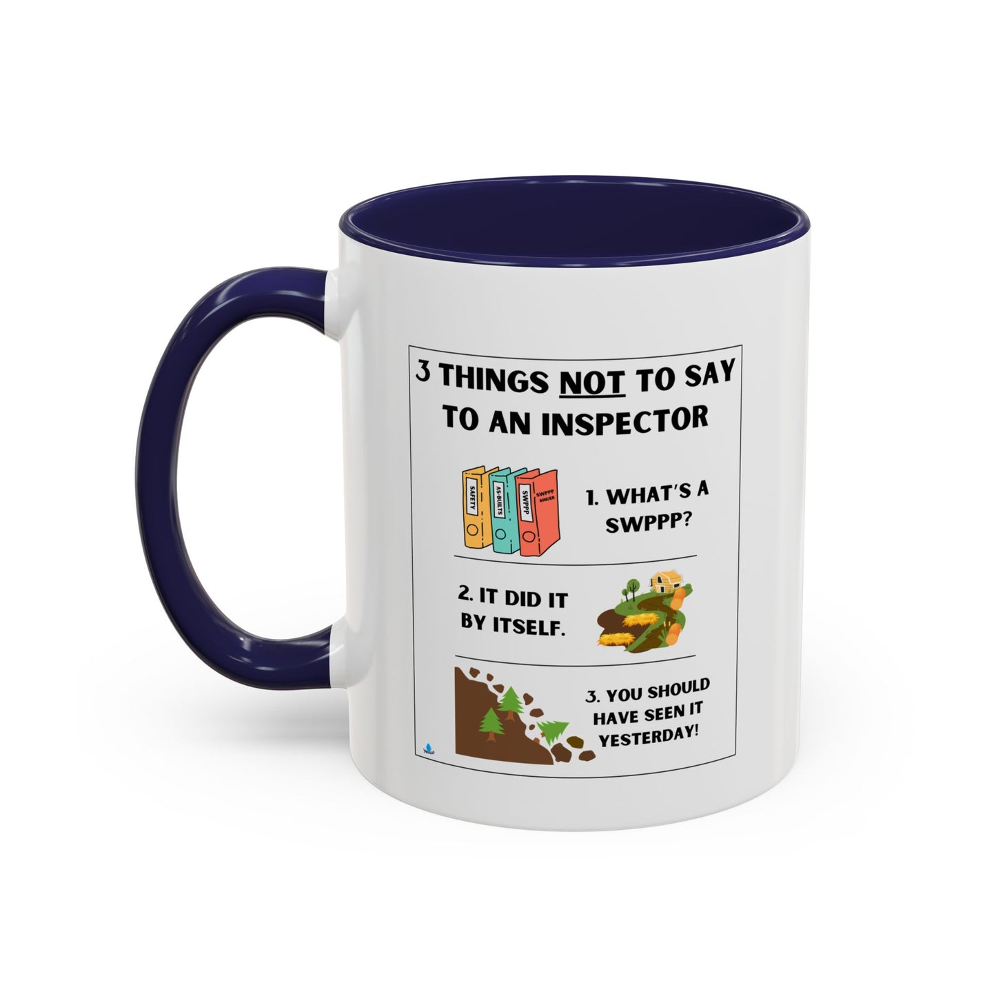 Inspector - Humorous Accent Coffee Mug - 11oz