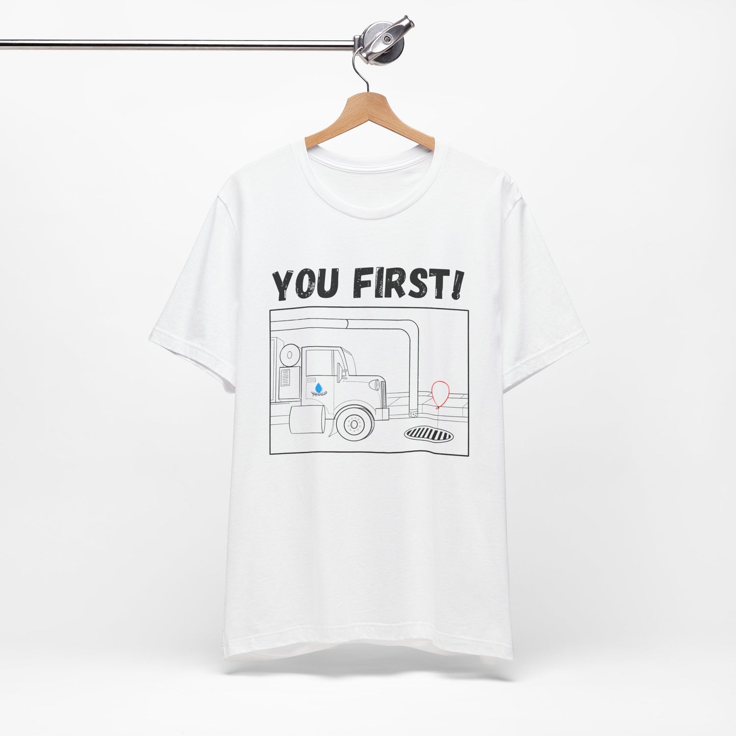 You First! Unisex Graphic Tee - Fun, Casual Style for Everyday Adventures