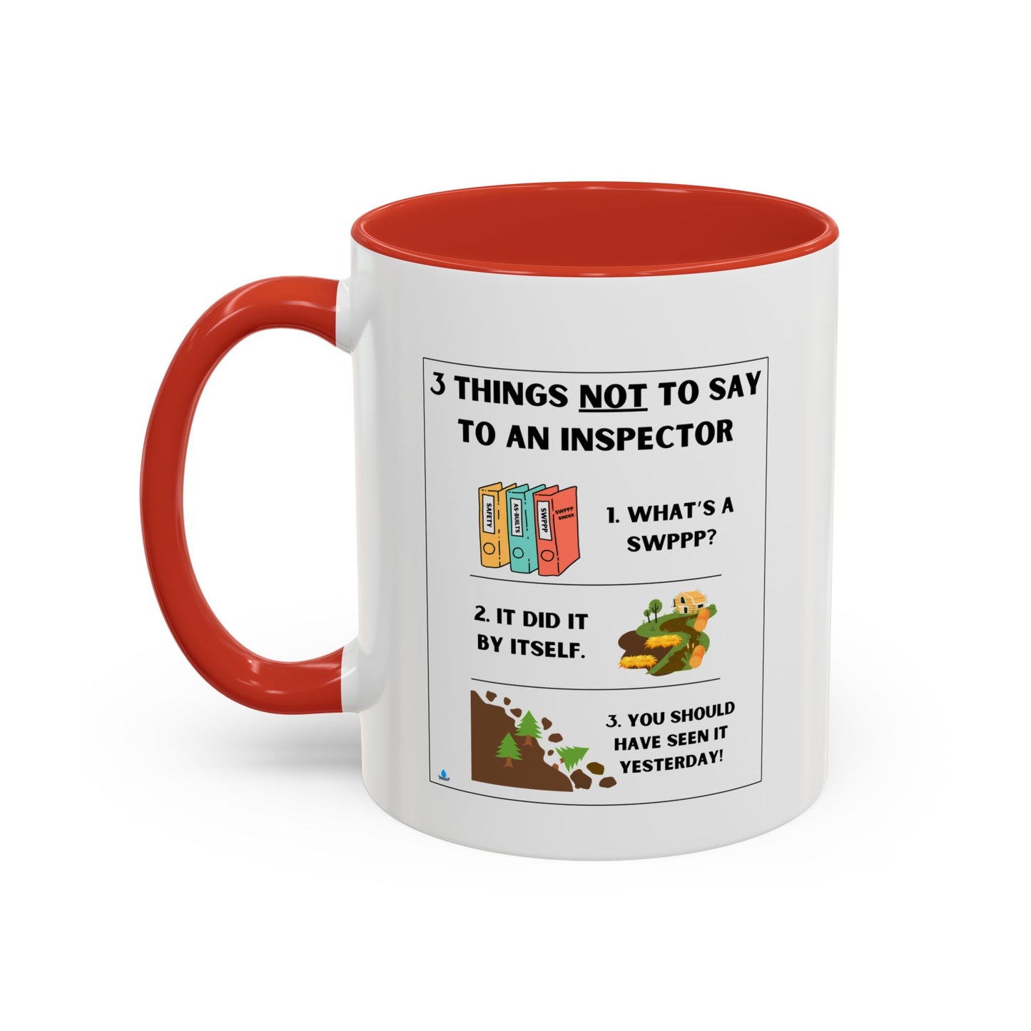 Inspector - Humorous Accent Coffee Mug - 11oz