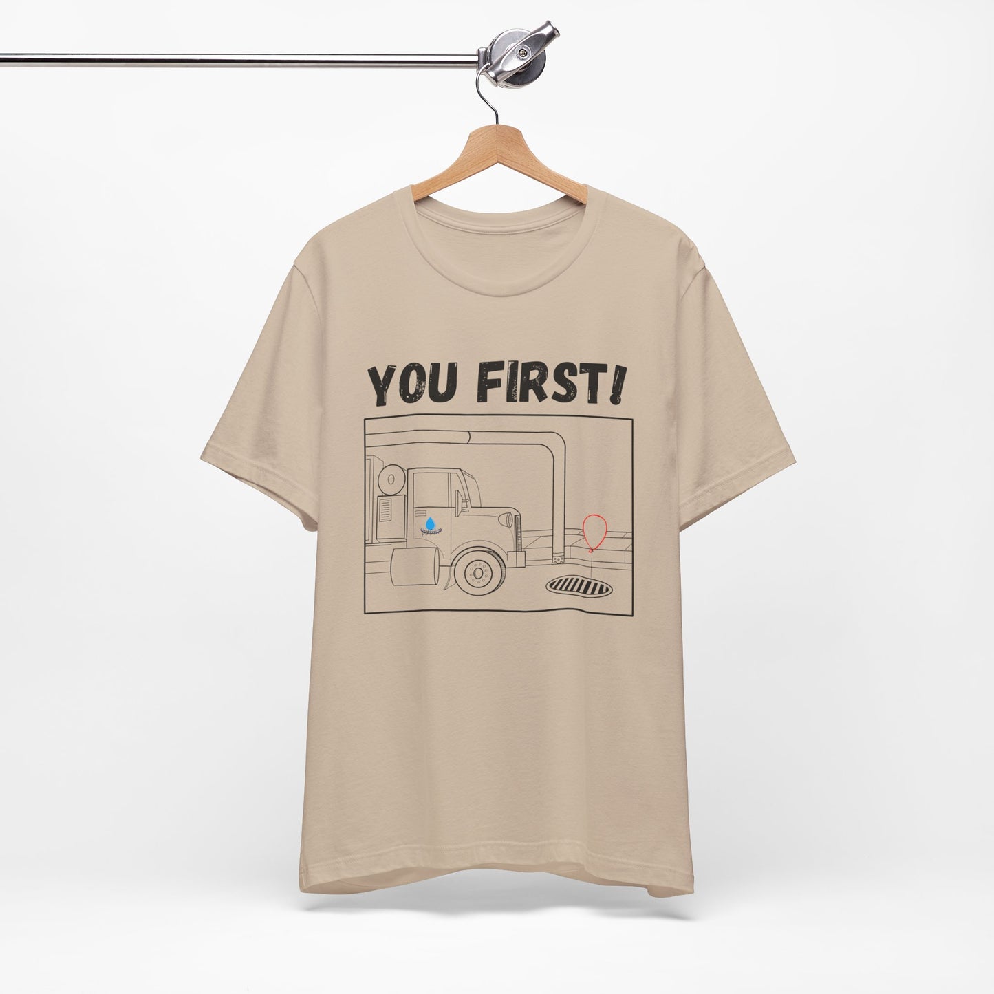 You First! Unisex Graphic Tee - Fun, Casual Style for Everyday Adventures