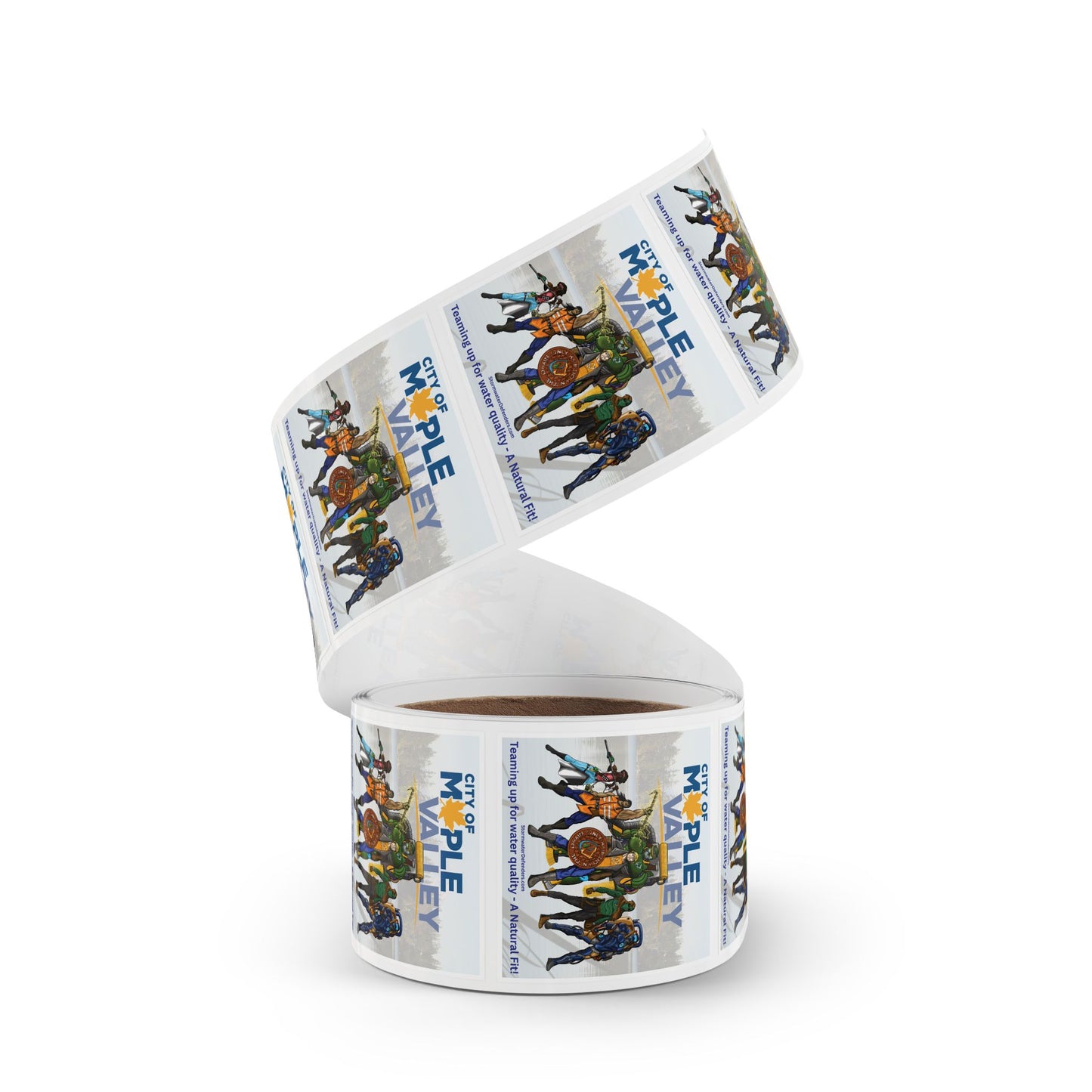 City of Maple Valley Stormwater Defenders (G) Sticker Roll