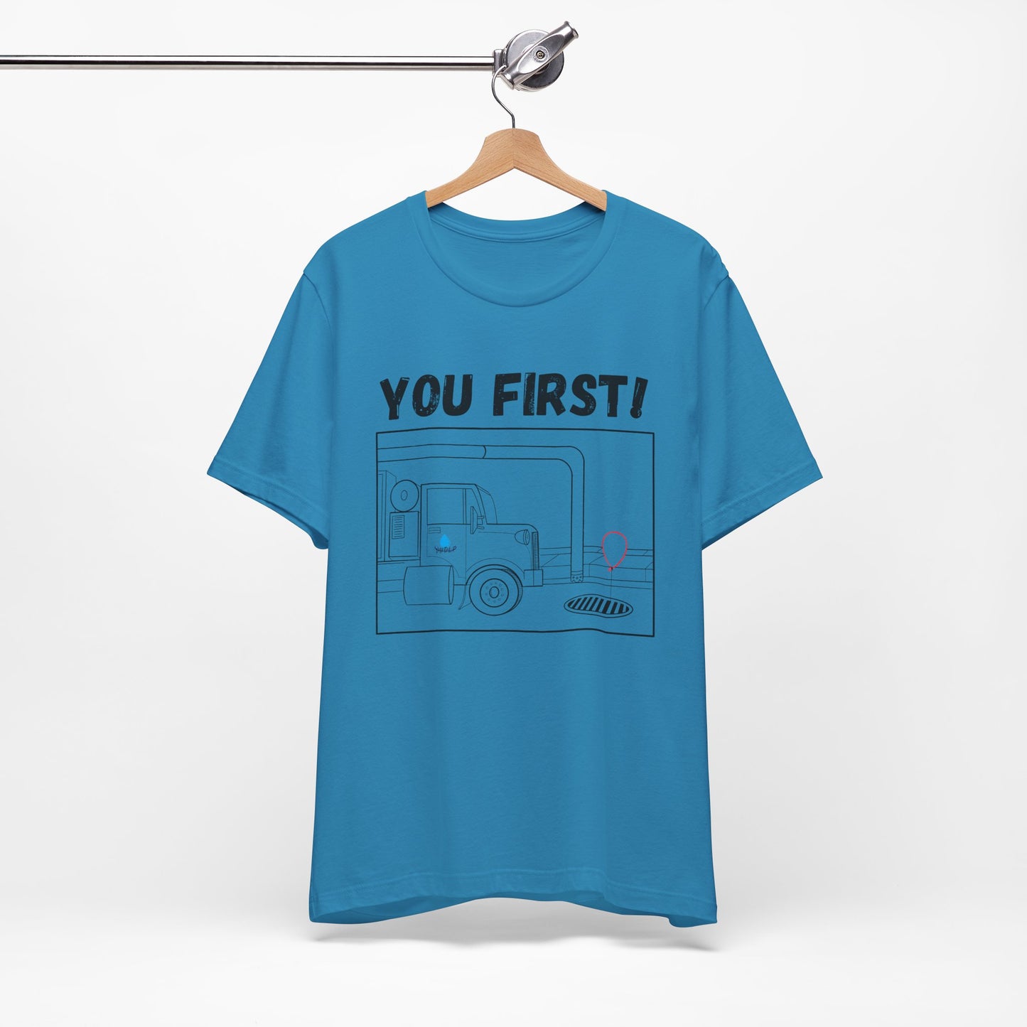 You First! Unisex Graphic Tee - Fun, Casual Style for Everyday Adventures
