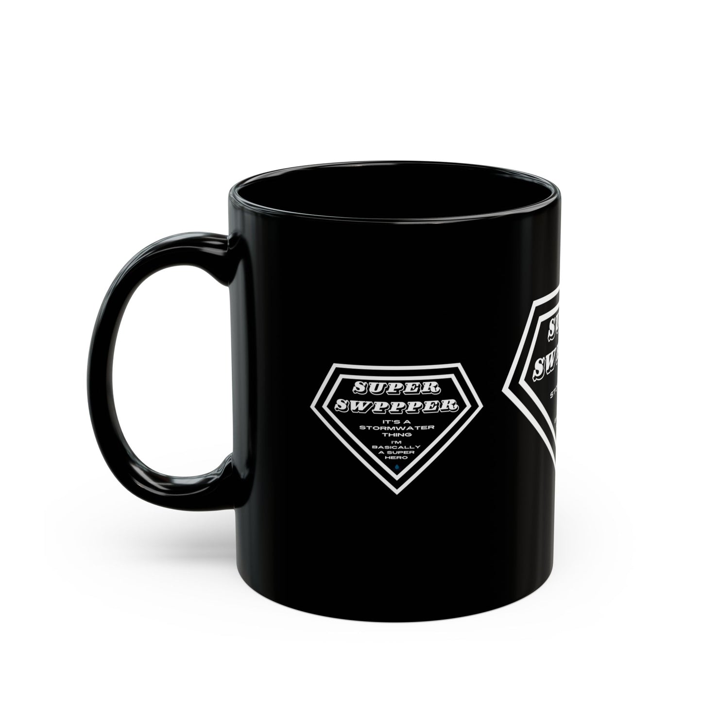 SUPER SWPPPER - Coffee Mug Black