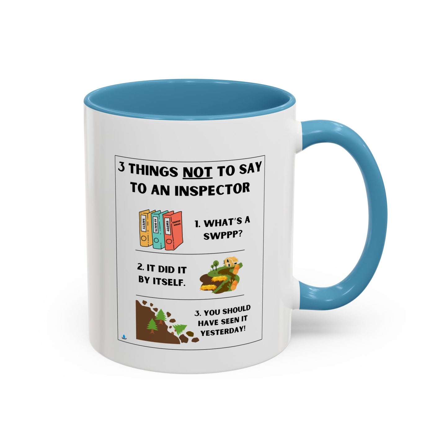 Inspector - Humorous Accent Coffee Mug - 11oz