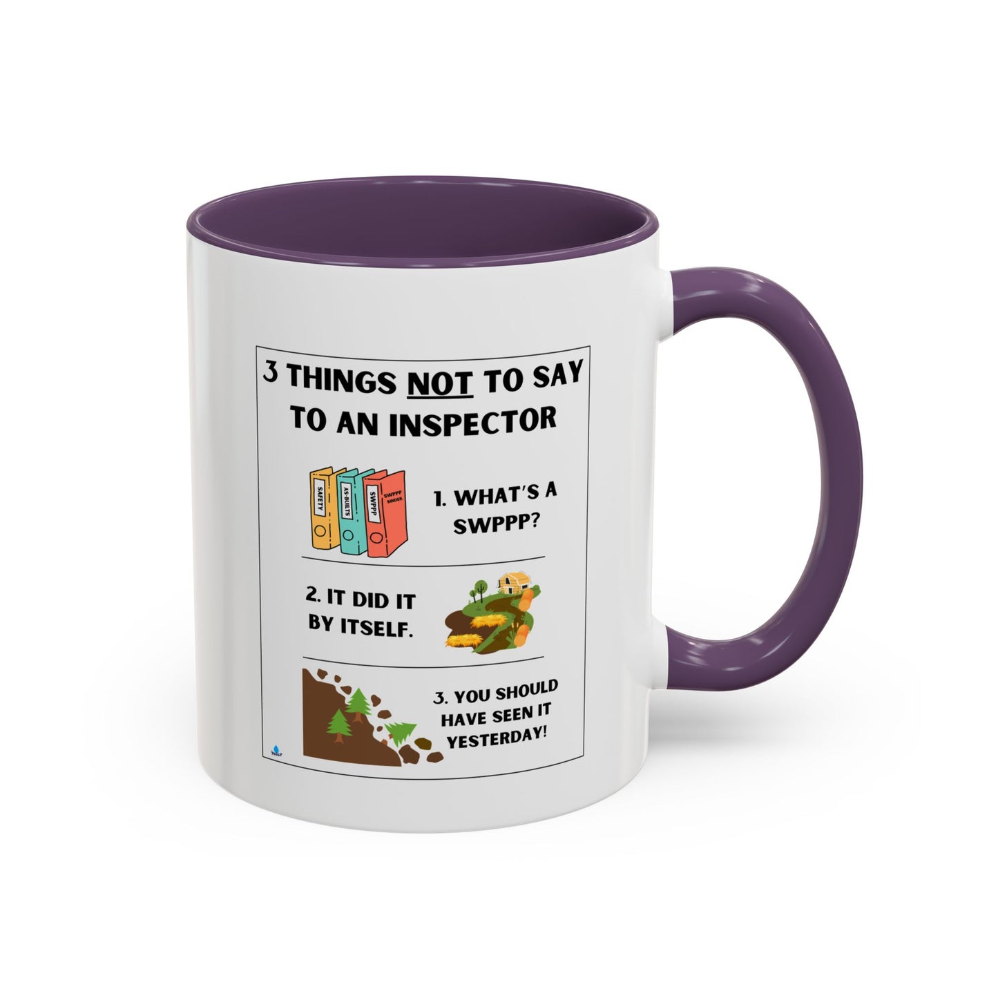 Inspector - Humorous Accent Coffee Mug - 11oz