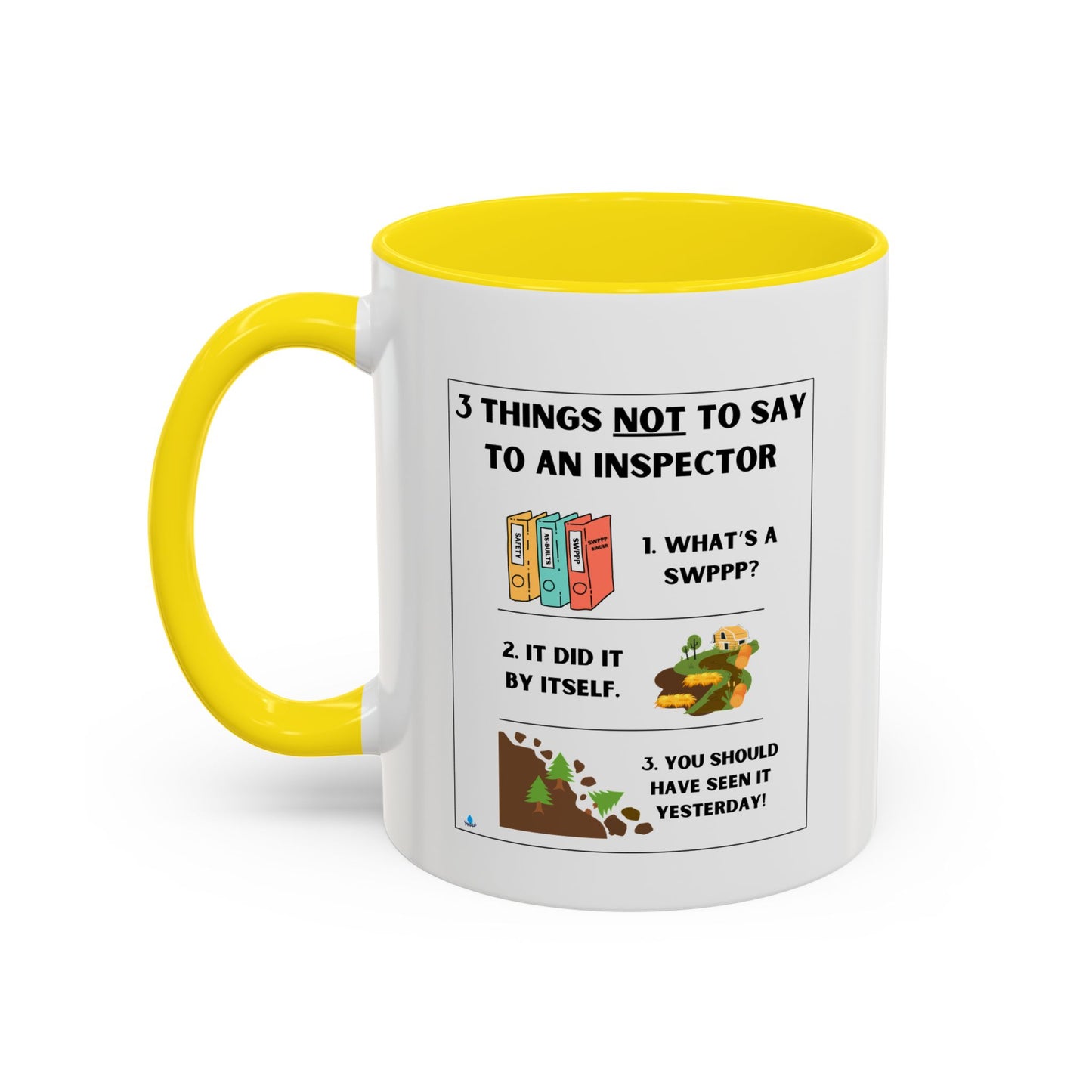 Inspector - Humorous Accent Coffee Mug - 11oz
