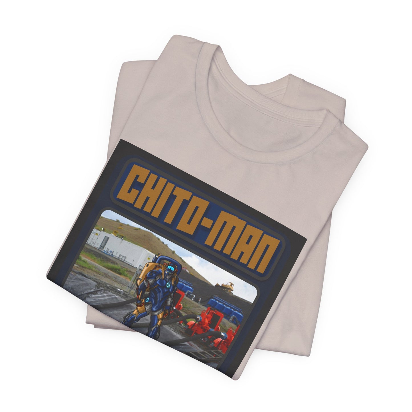Chito-Man Trading Card Graphic Tee - Unisex Jersey Short Sleeve Shirt for Fans of Adventure and Training