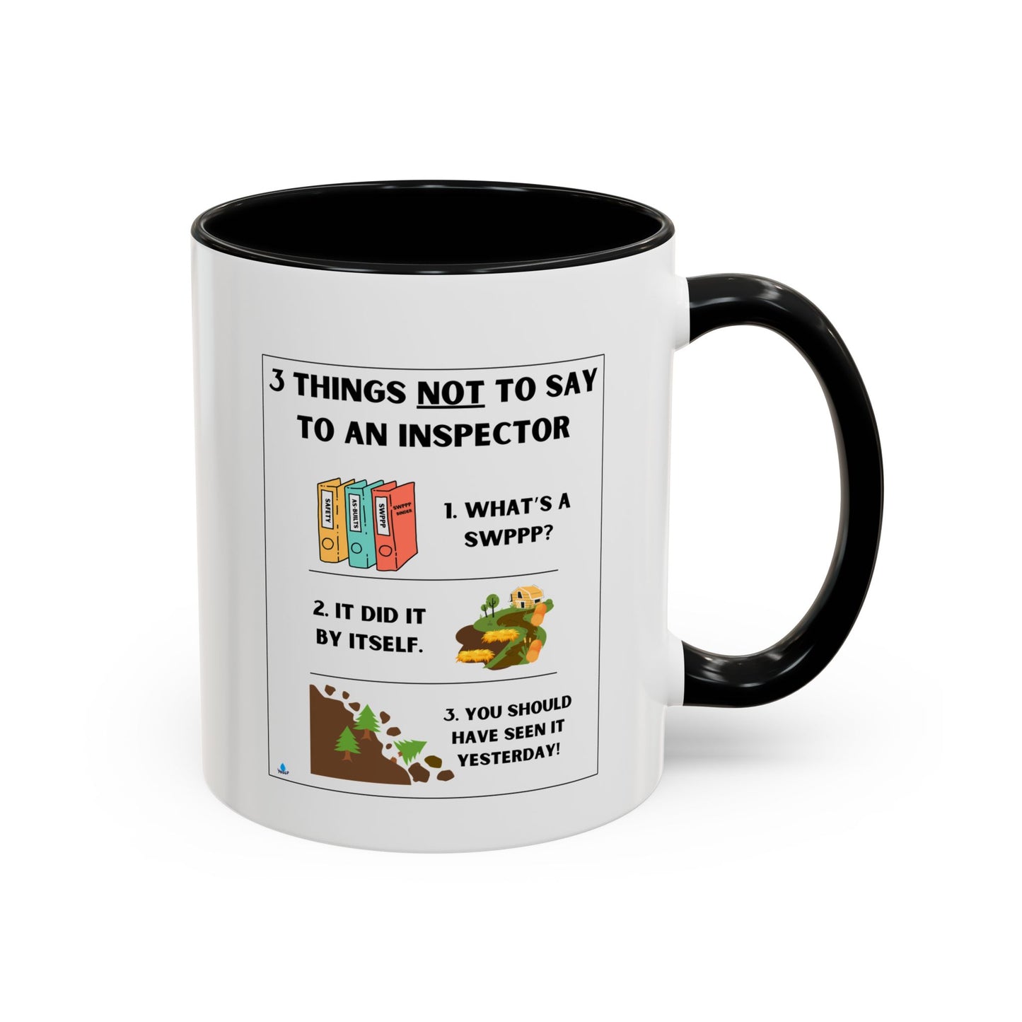 Inspector - Humorous Accent Coffee Mug - 11oz