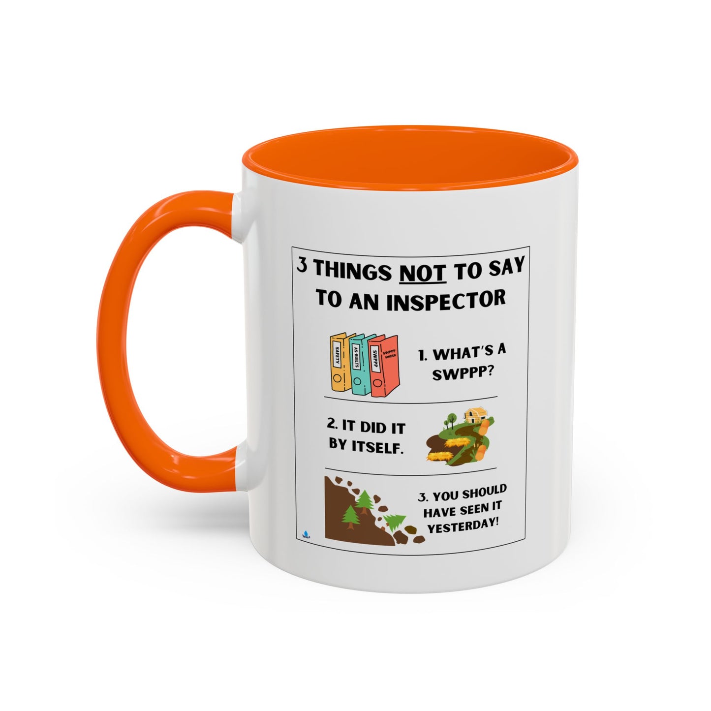 Inspector - Humorous Accent Coffee Mug - 11oz