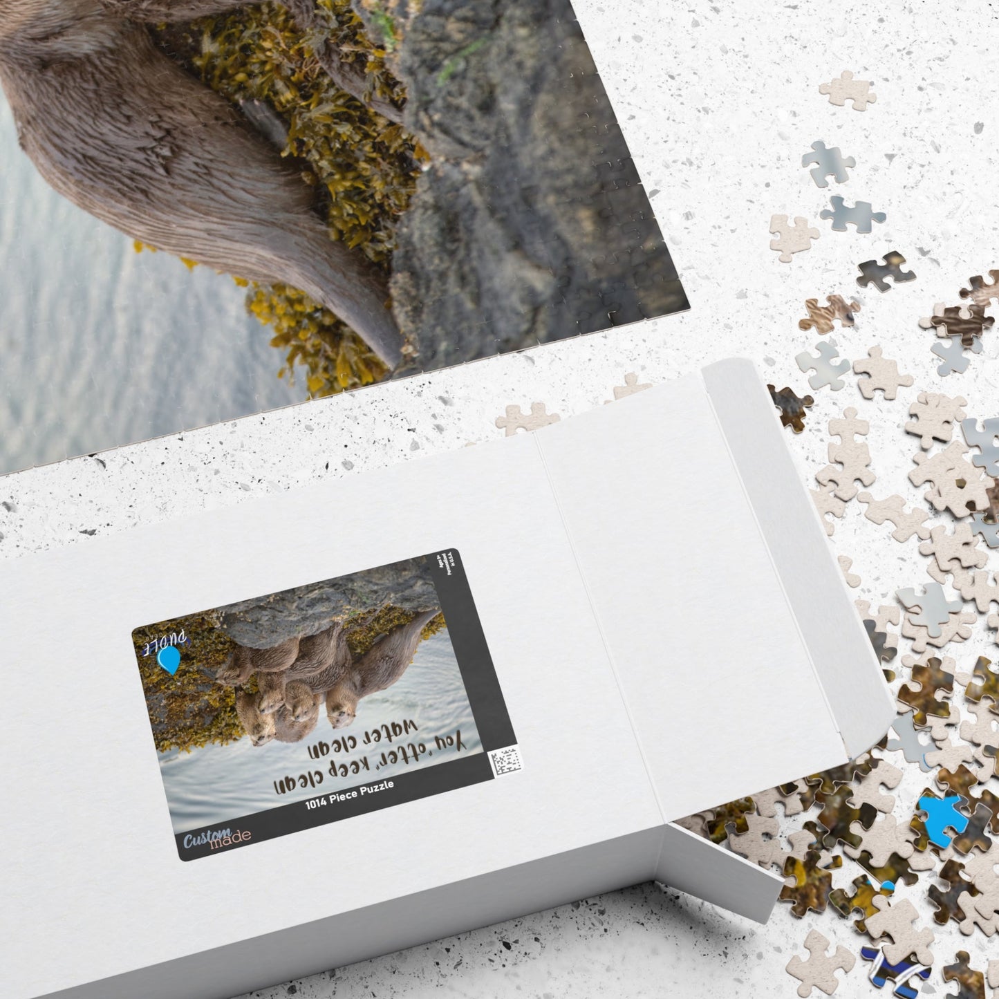 You Otter Keep Water Clean - Eco-Friendly Animal 1014pc Puzzle