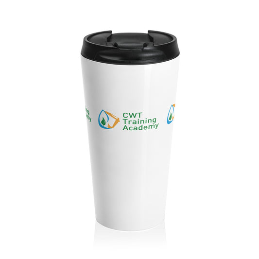 Stainless Steel Mug (white) - CWT Training Academy