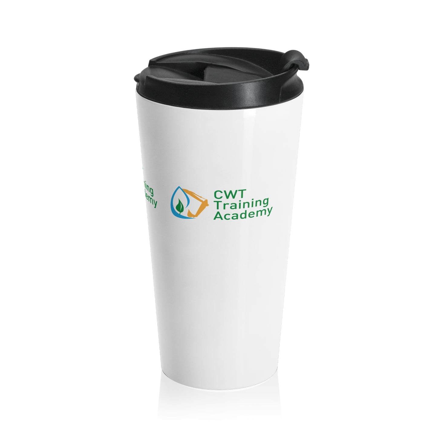 Stainless Steel Mug (white) - CWT Training Academy