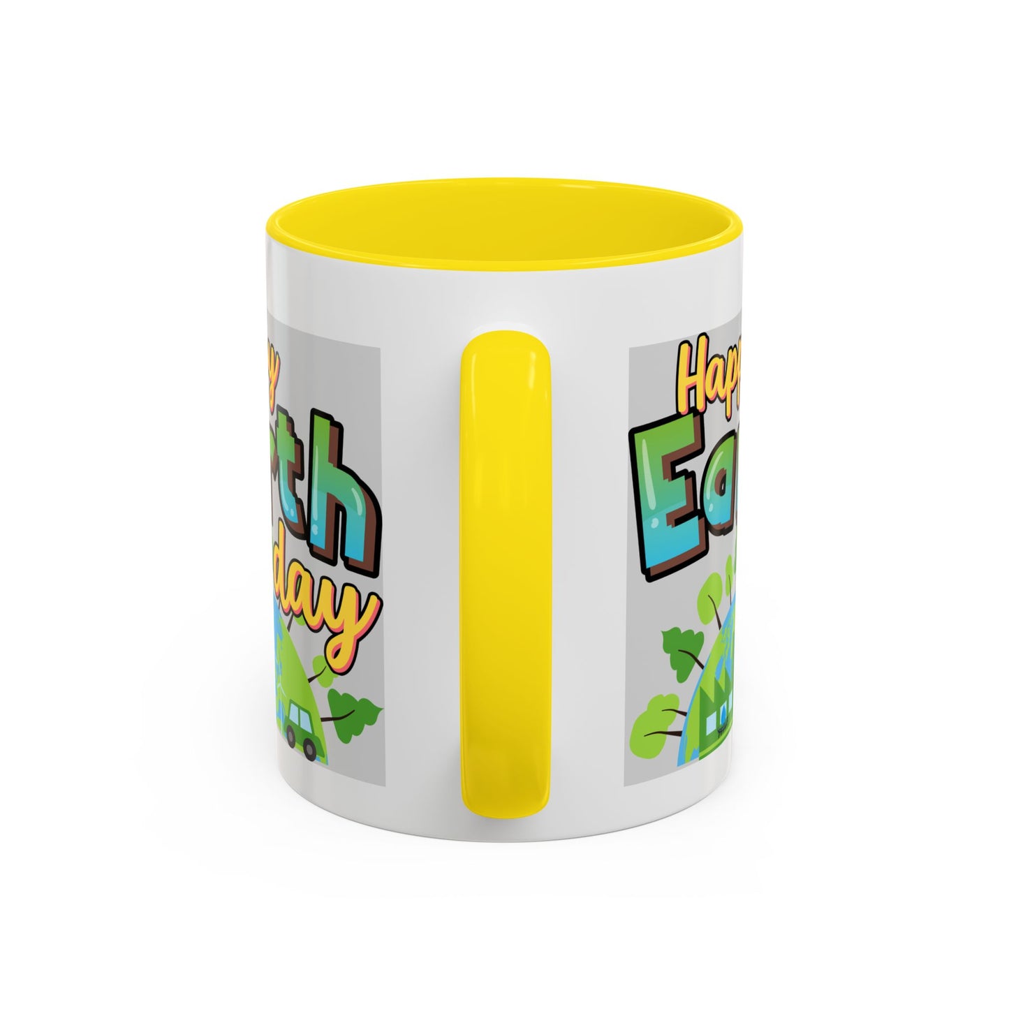 Happy Earth Day Coffee Mug — Eco Accent Mug