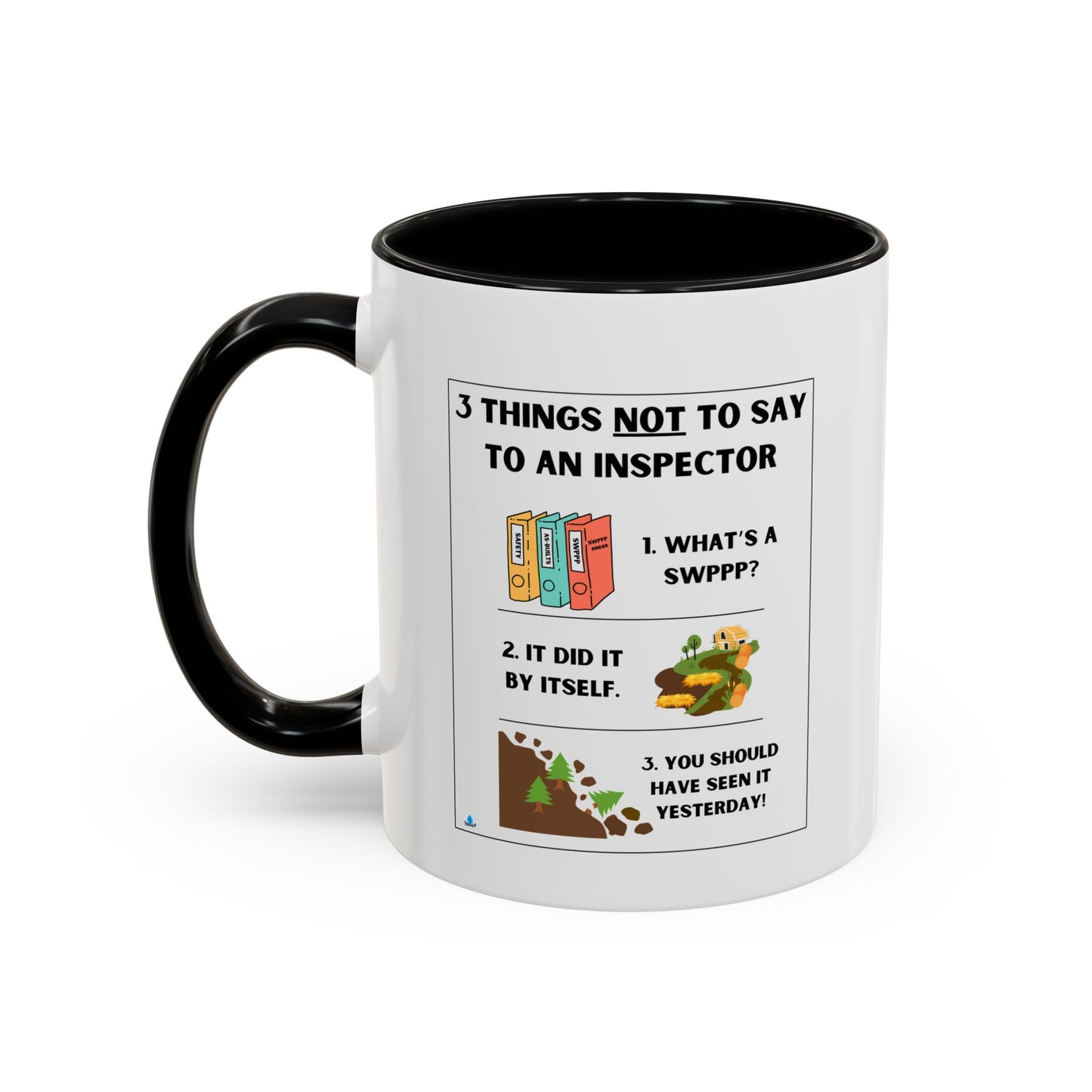 Inspector - Humorous Accent Coffee Mug - 11oz
