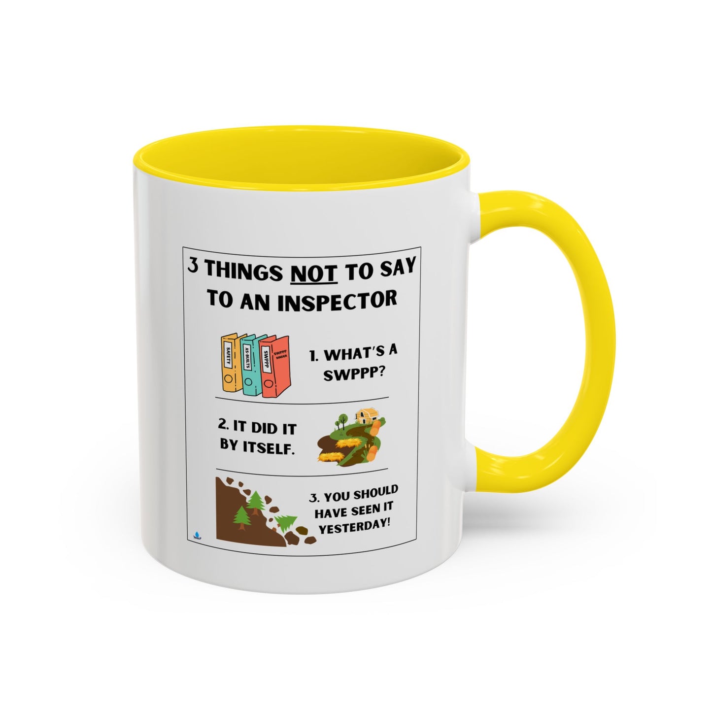 Inspector - Humorous Accent Coffee Mug - 11oz