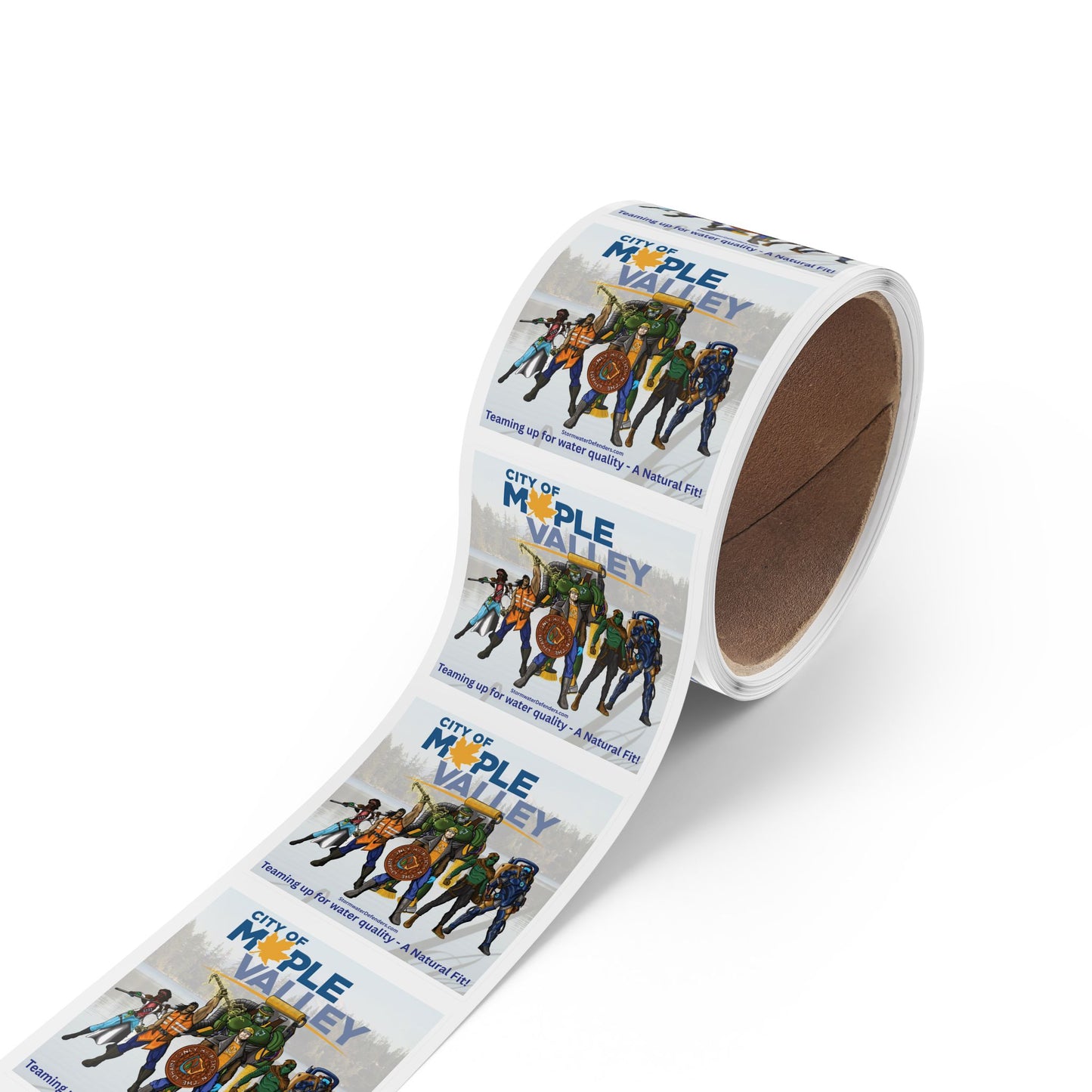 City of Maple Valley Stormwater Defenders (G) Sticker Roll