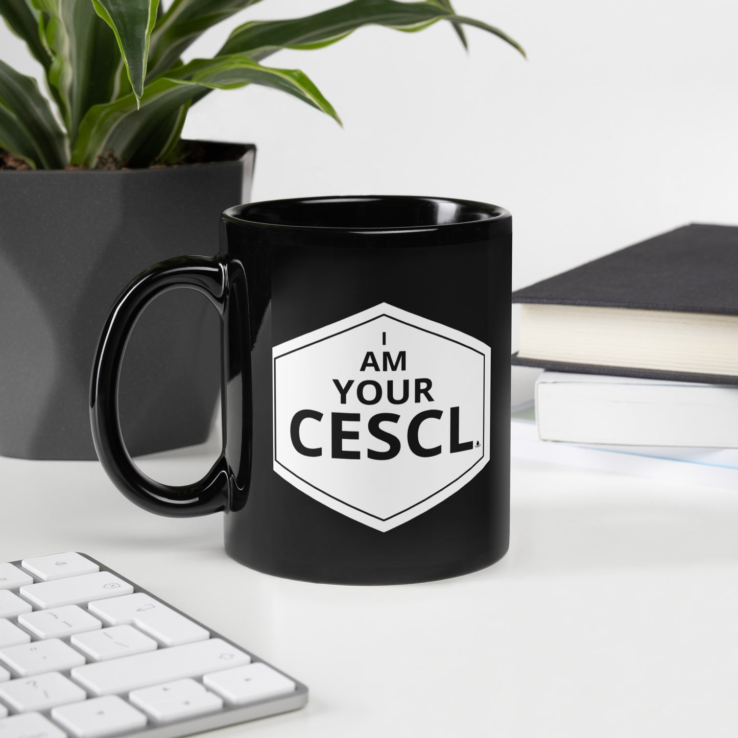 I AM YOUR CESCL - Black Glossy Mug