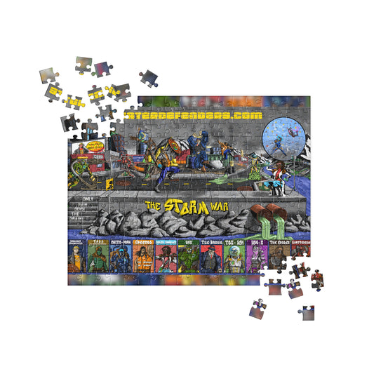 Stormwater Defenders "Storm War" Jigsaw puzzle - 252 pc