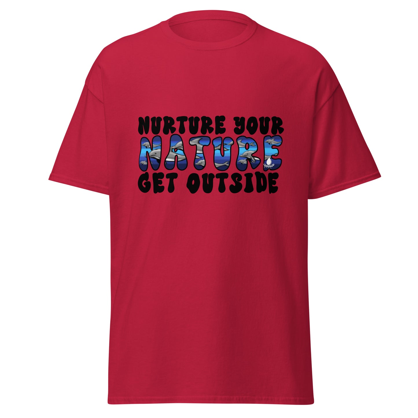 Nurture Your Nature (dolphins) - Men's classic tee