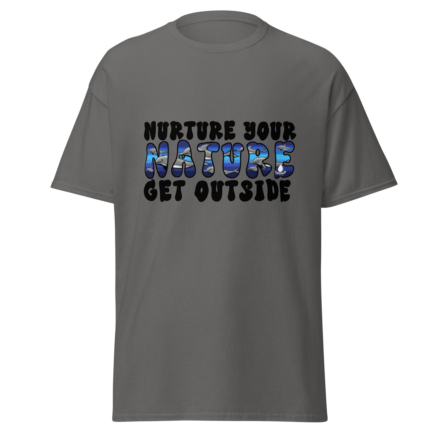 Nurture Your Nature (dolphins) - Men's classic tee