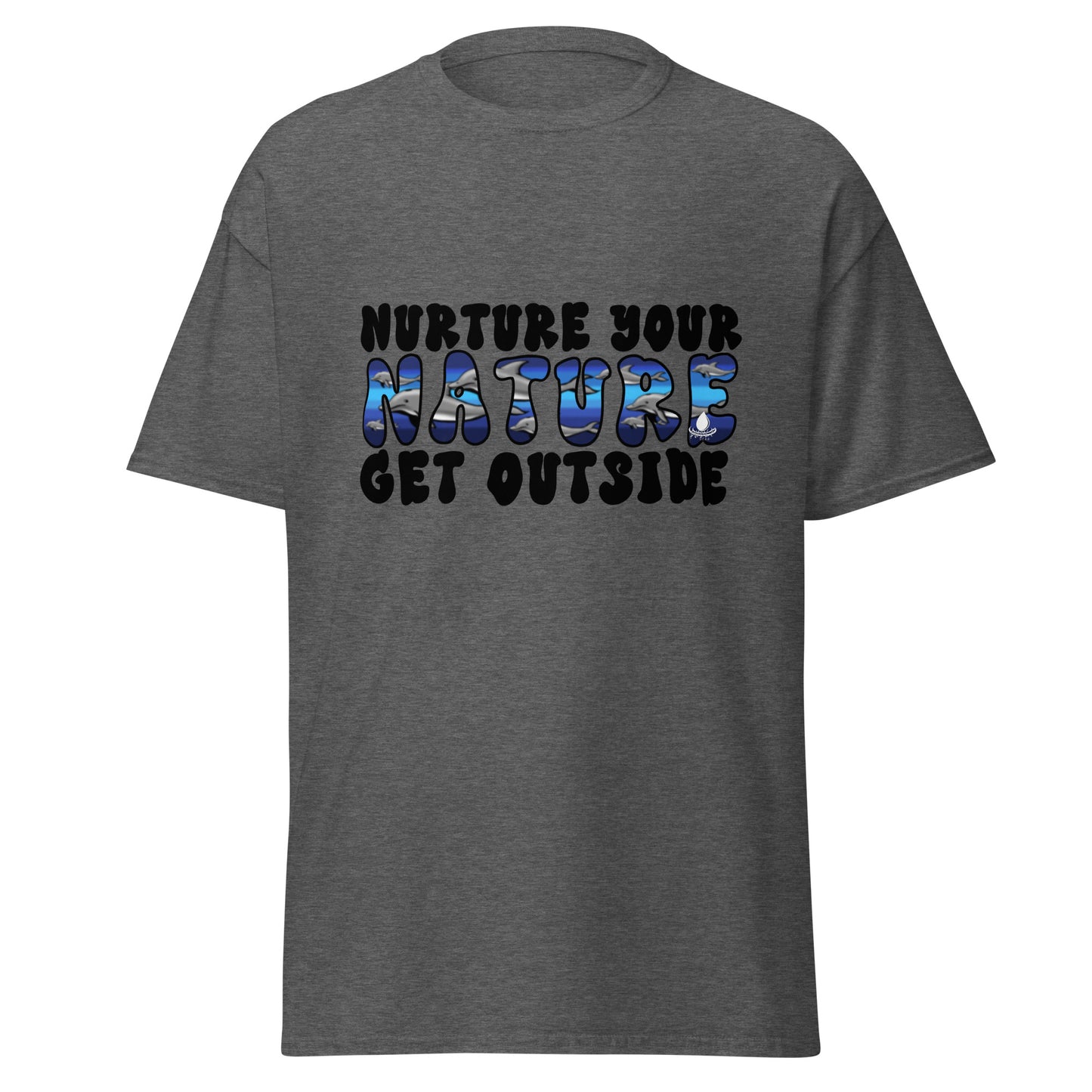 Nurture Your Nature (dolphins) - Men's classic tee