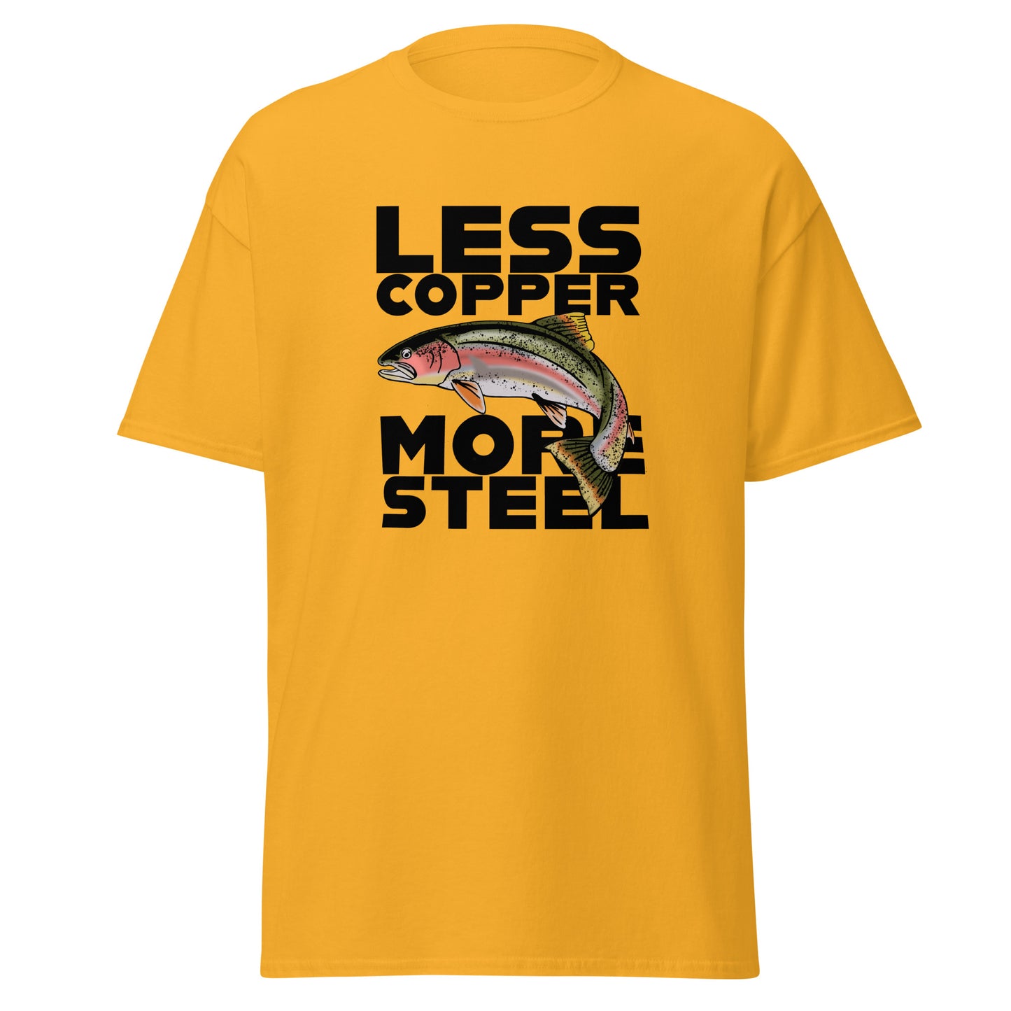 Less Copper More Steel (front) - Men's classic tee