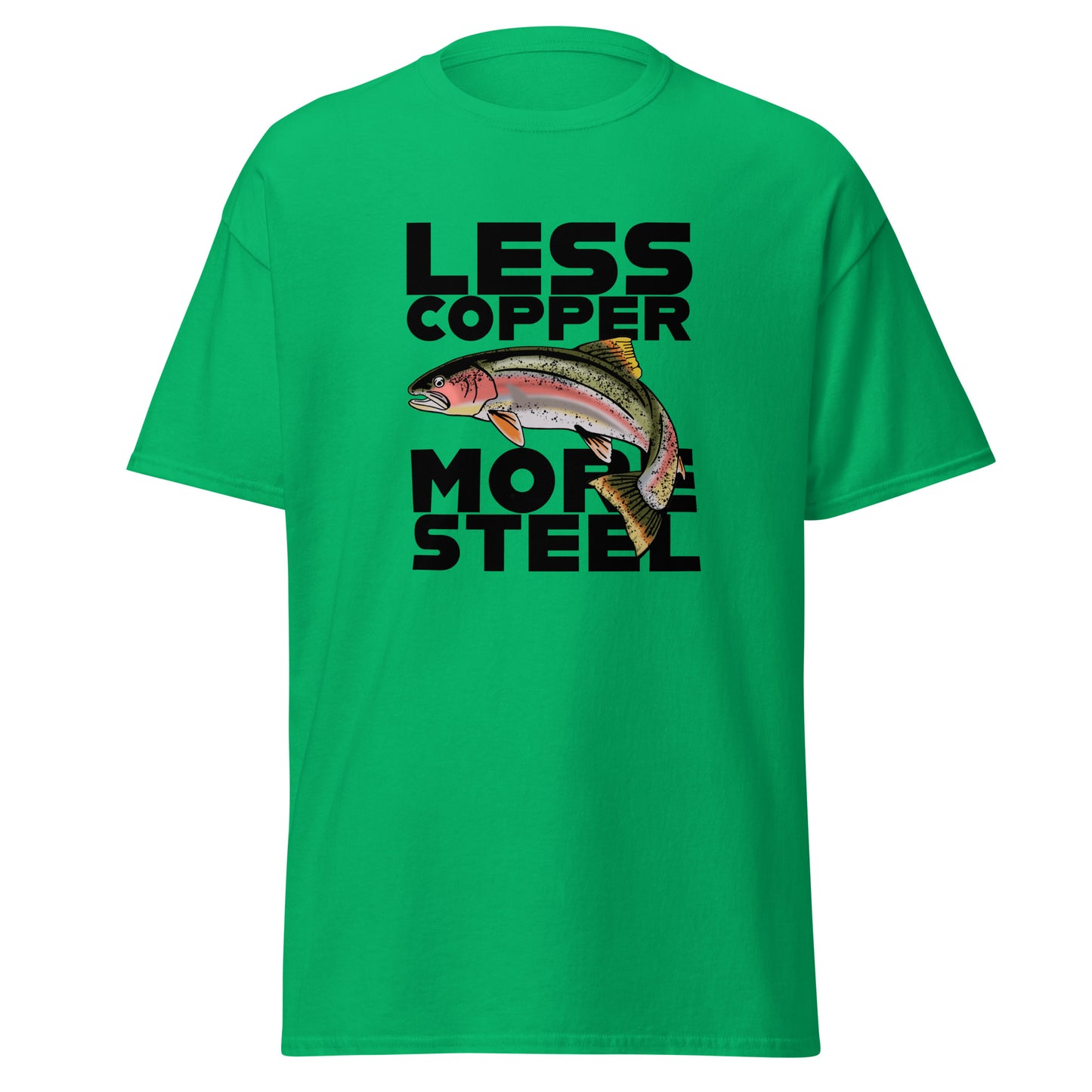 Less Copper More Steel (front) - Men's classic tee