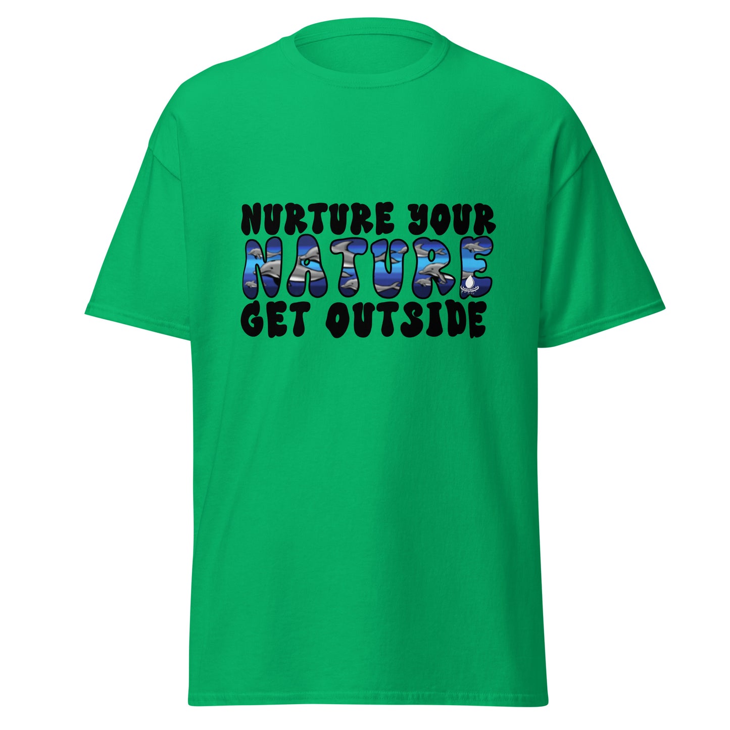 Nurture Your Nature (dolphins) - Men's classic tee