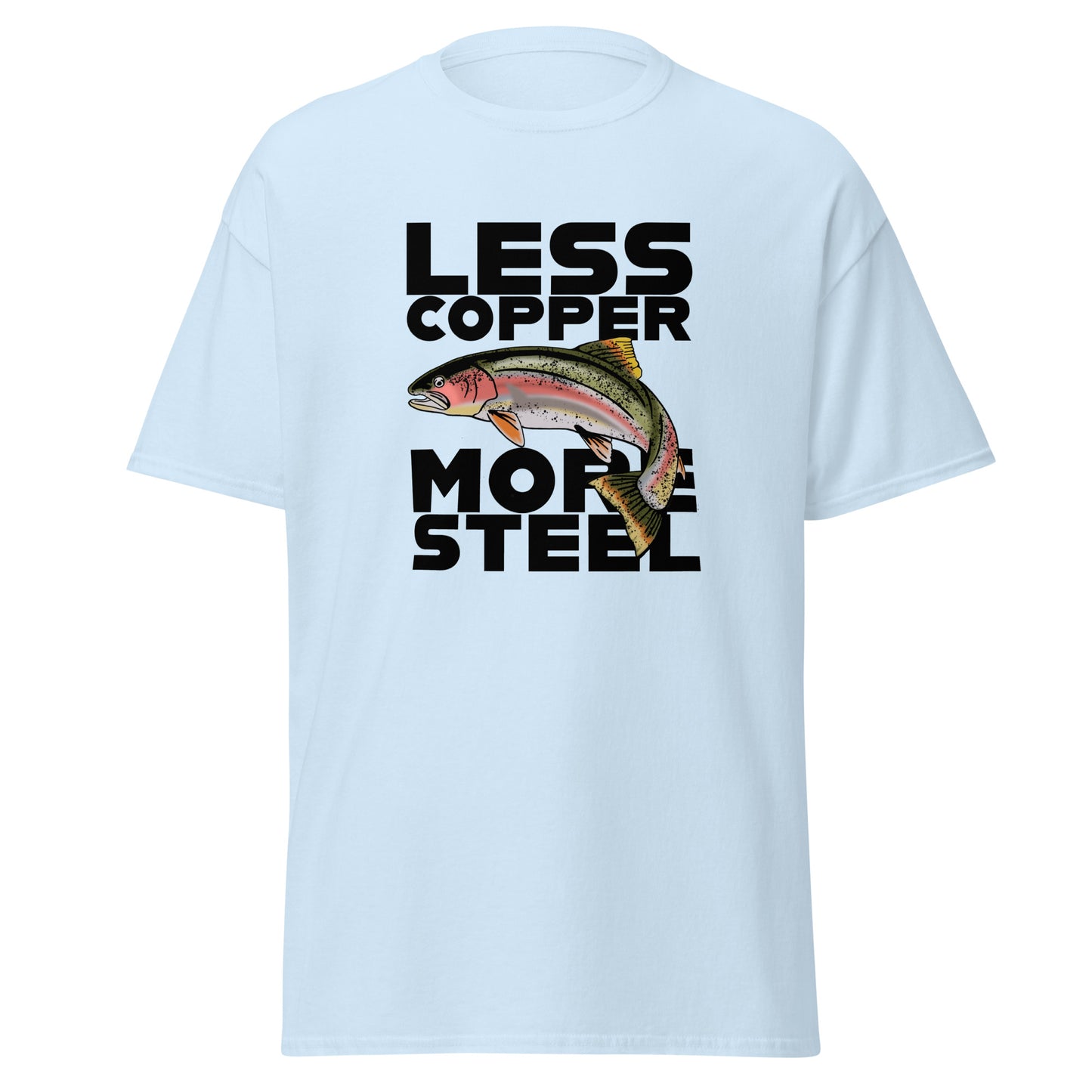 Less Copper More Steel (front) - Men's classic tee