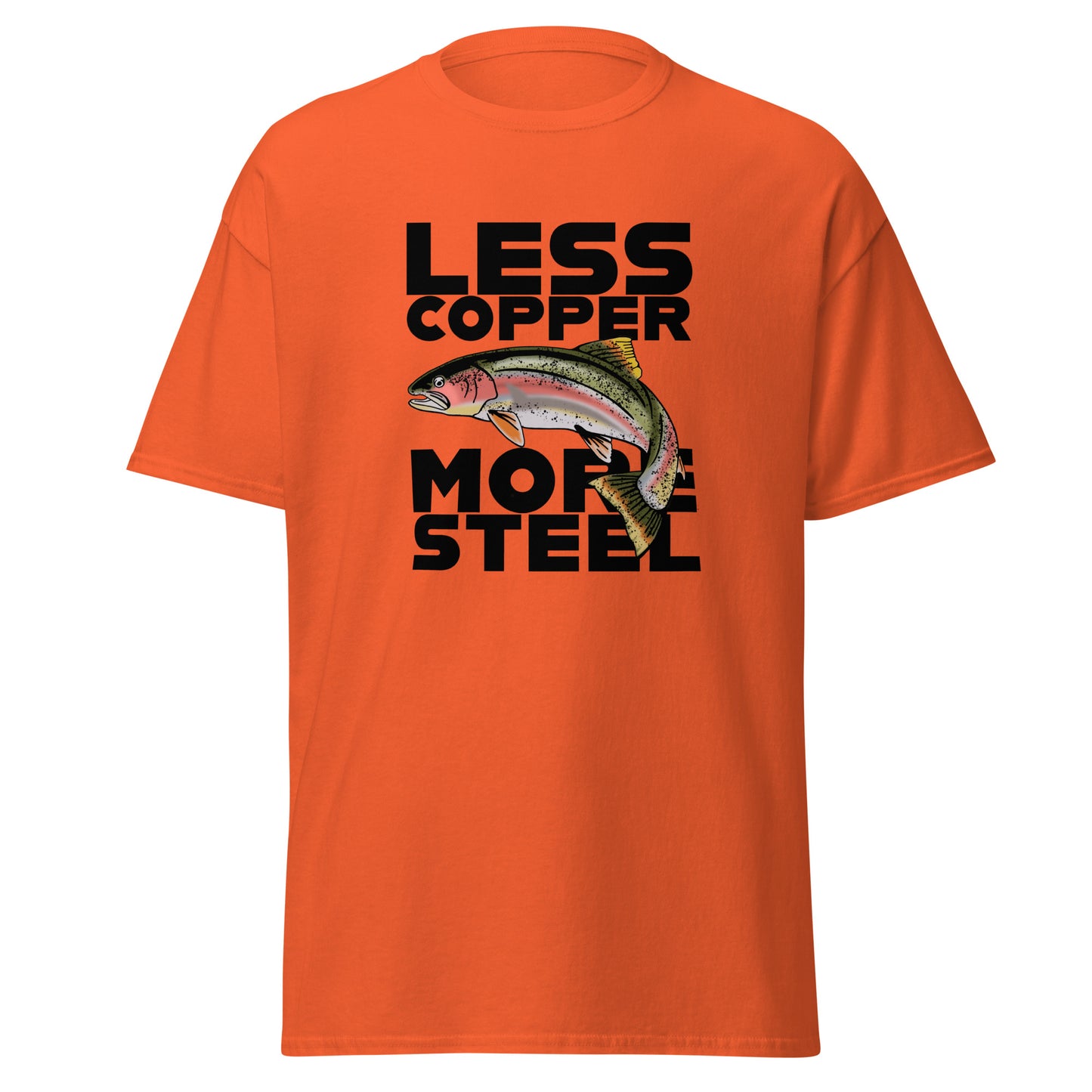 Less Copper More Steel (front) - Men's classic tee