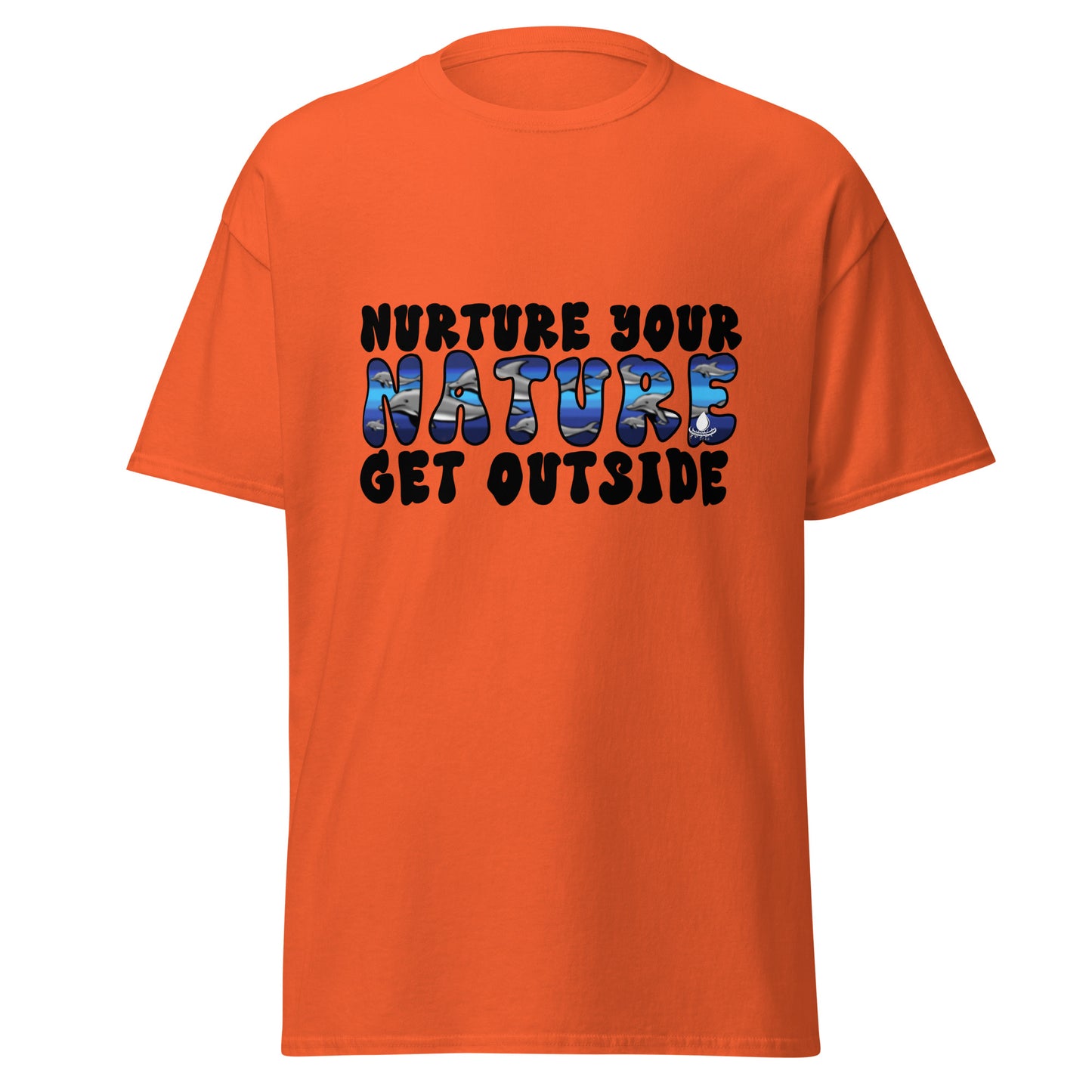 Nurture Your Nature (dolphins) - Men's classic tee