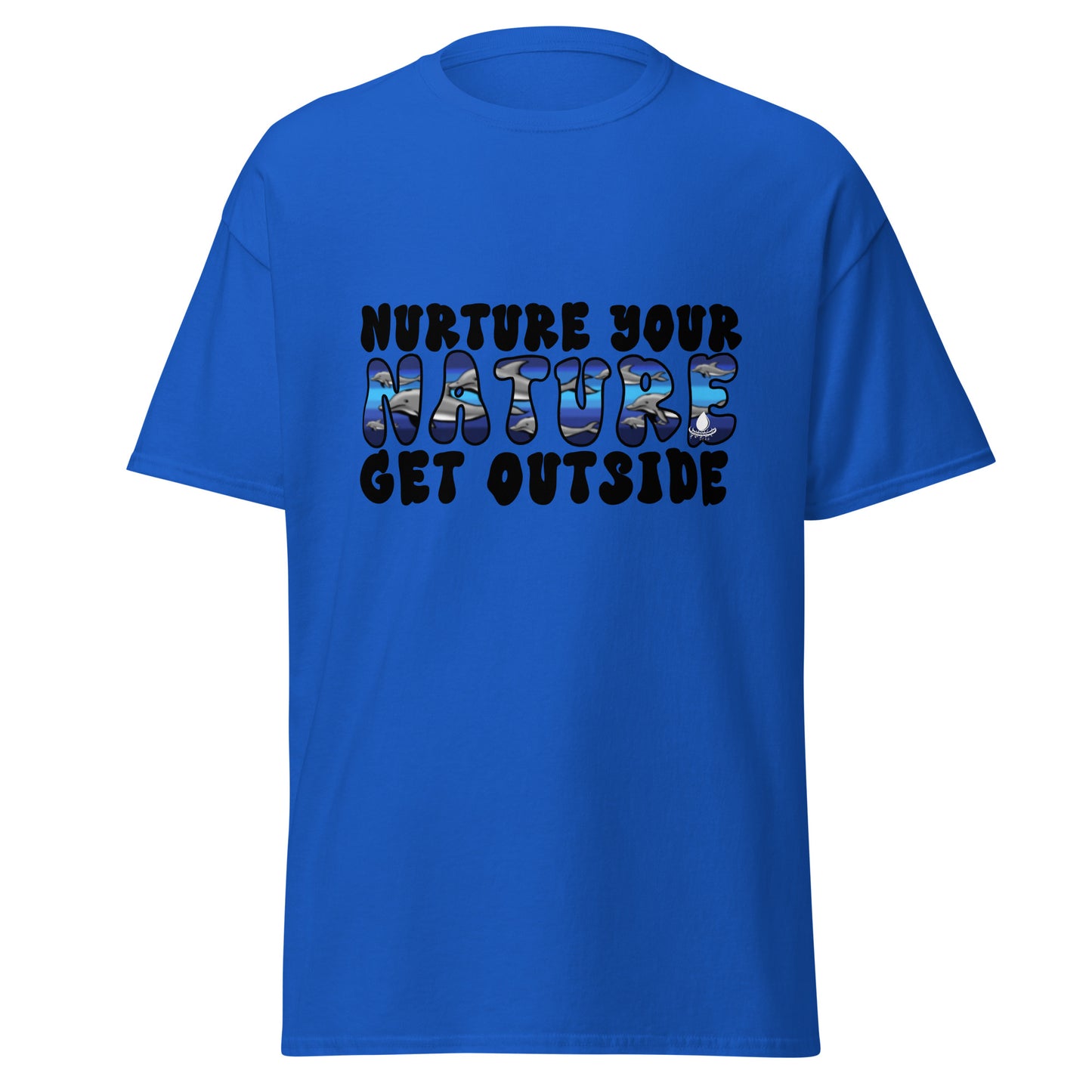 Nurture Your Nature (dolphins) - Men's classic tee