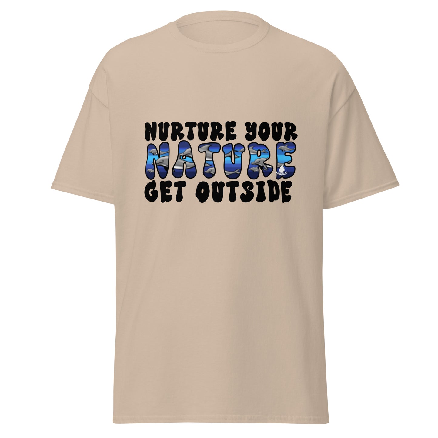 Nurture Your Nature (dolphins) - Men's classic tee