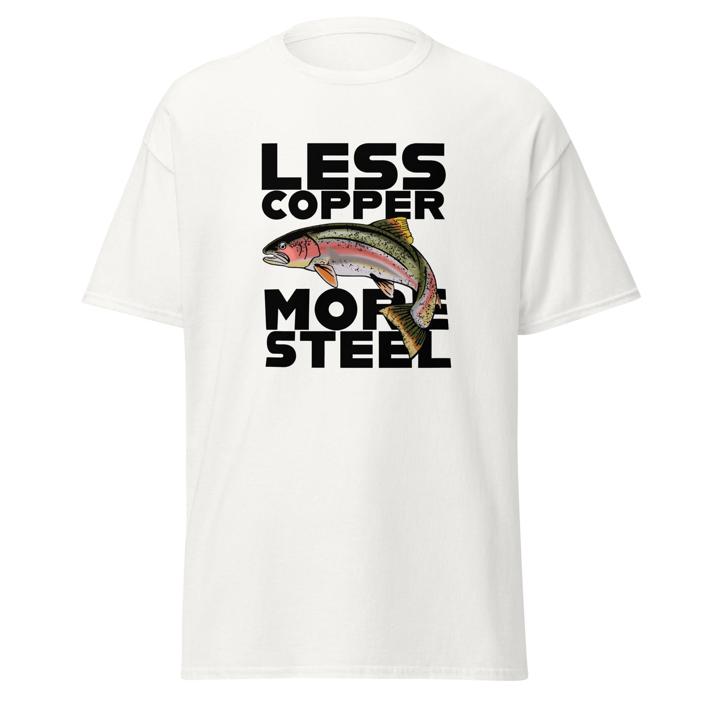 Less Copper More Steel (front) - Men's classic tee