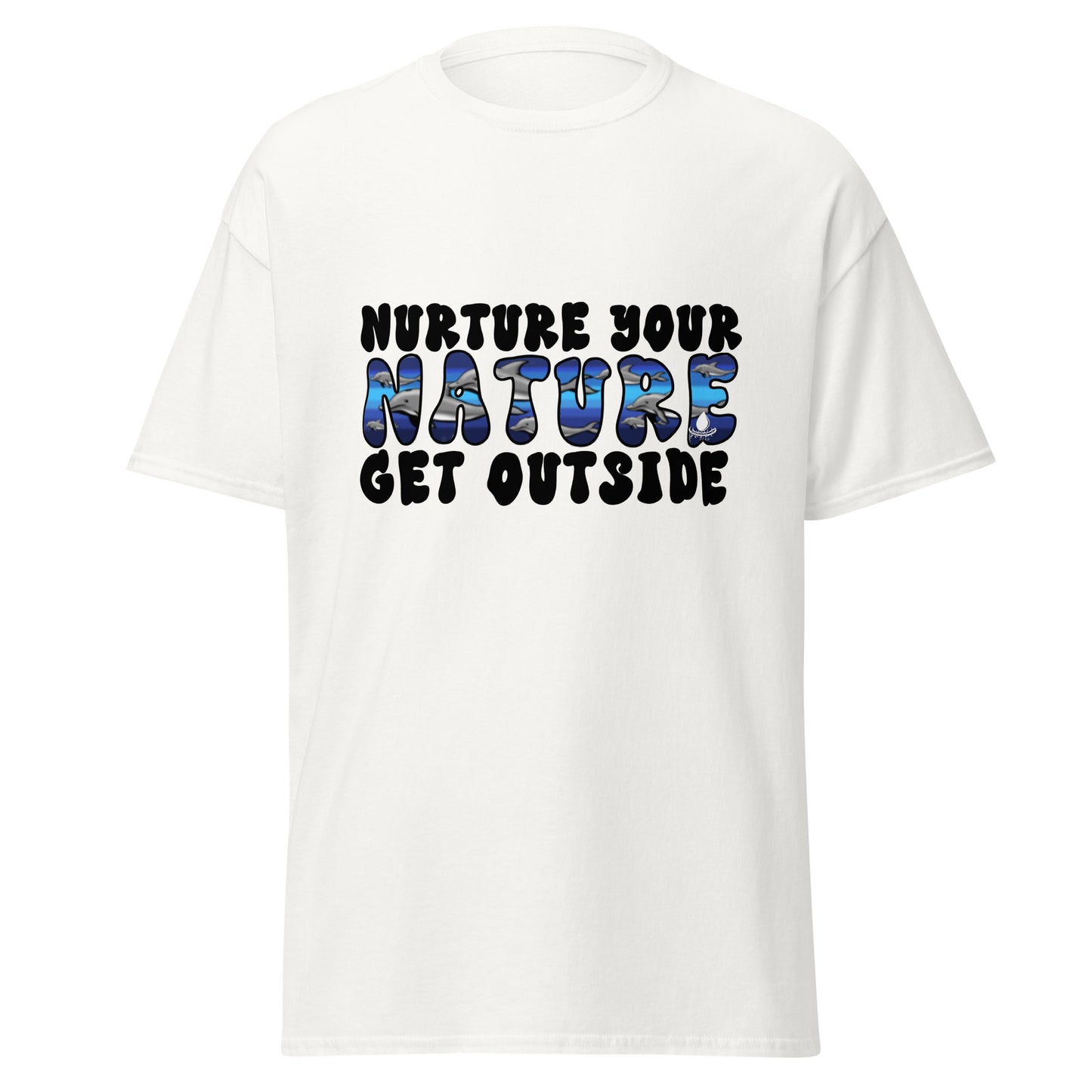 Nurture Your Nature (dolphins) - Men's classic tee
