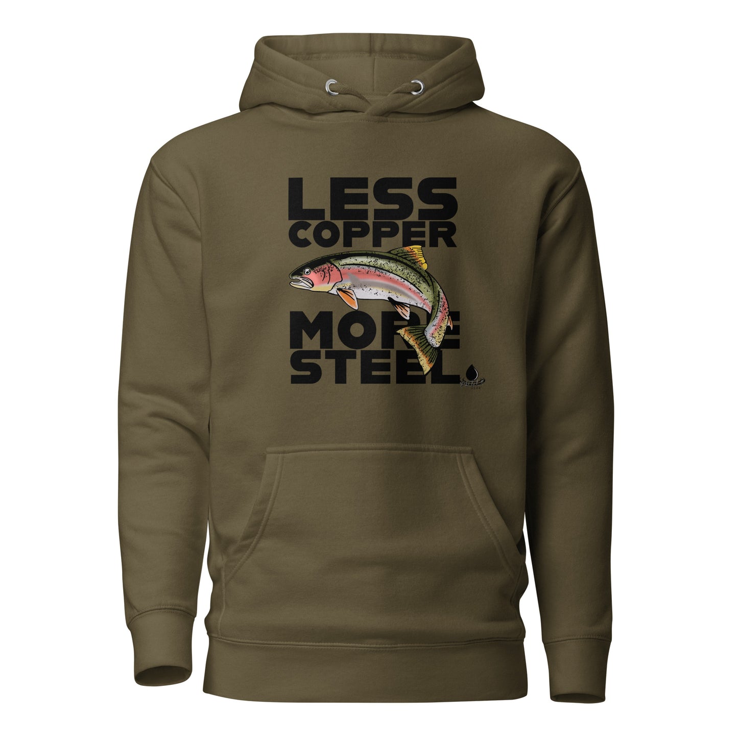 Less Copper More Steel - Unisex Hoodie