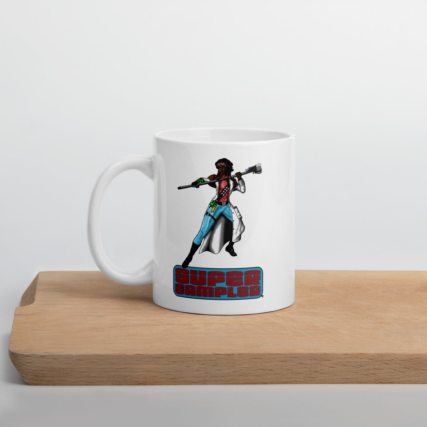 Stormwater Defenders: Super Sampler - White glossy mug