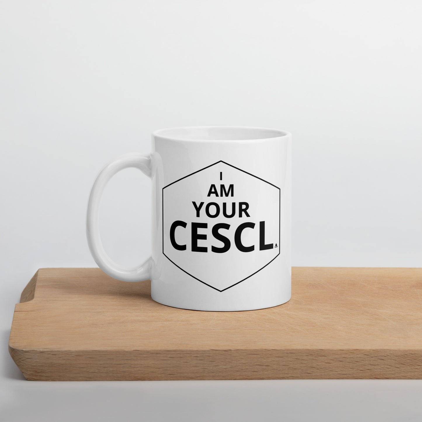 I AM YOUR CESCL - White glossy mug