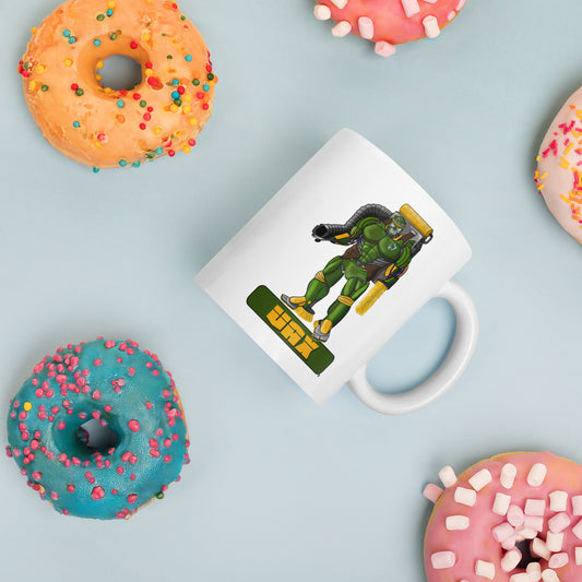 Stormwater Defenders: Vax - White glossy mug