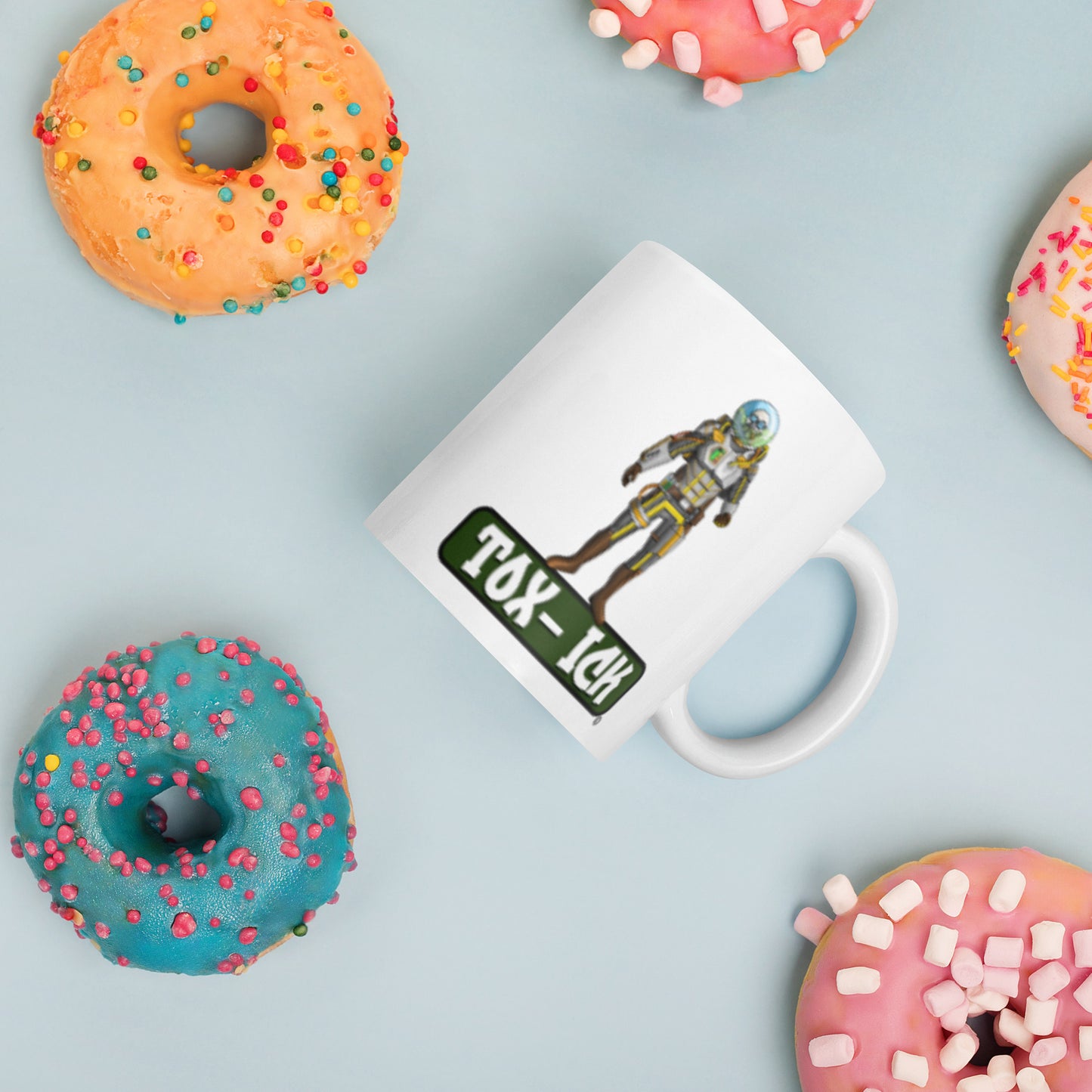Degraders: Tox-Ick - White glossy mug