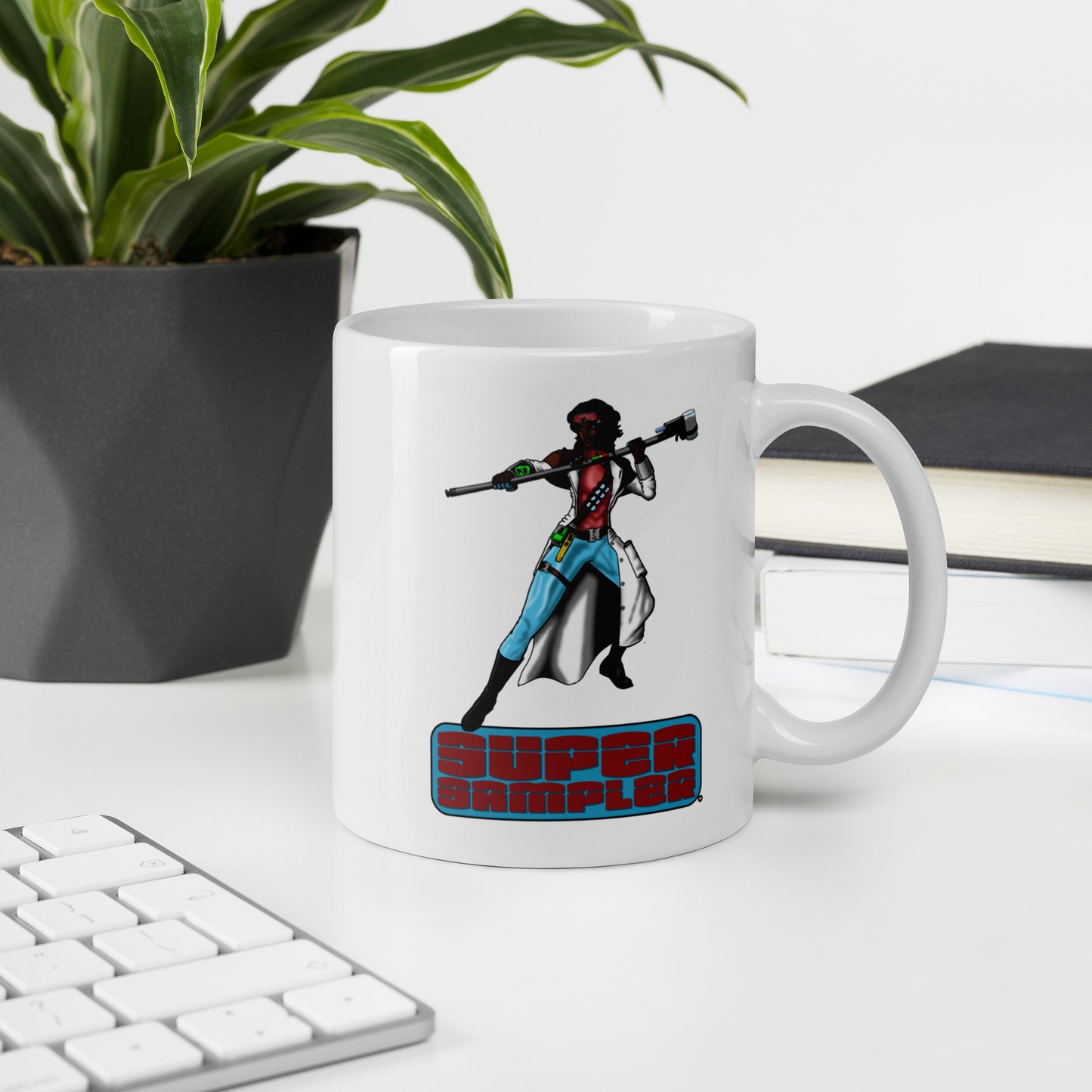 Stormwater Defenders: Super Sampler - White glossy mug