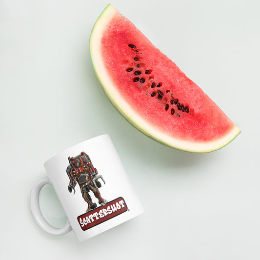 Degraders: Scattershot - White glossy mug