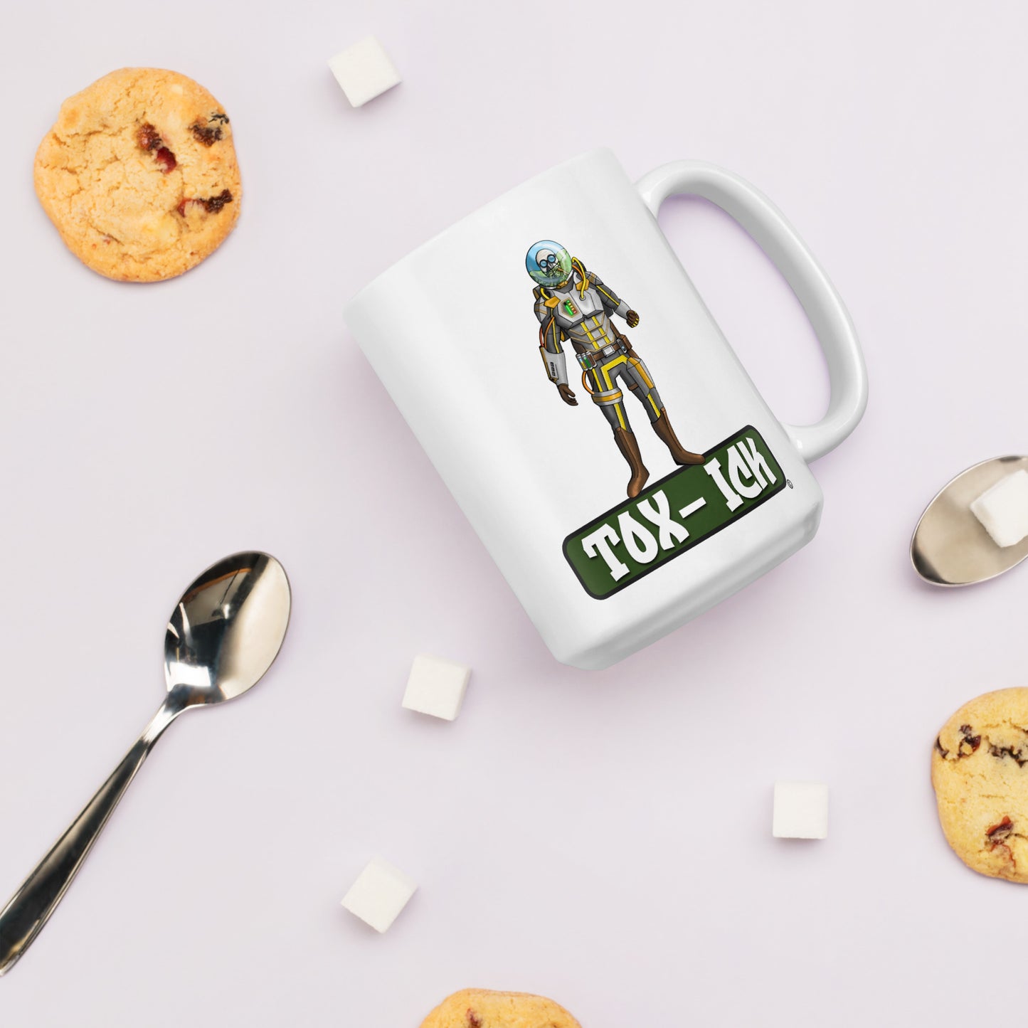 Degraders: Tox-Ick - White glossy mug