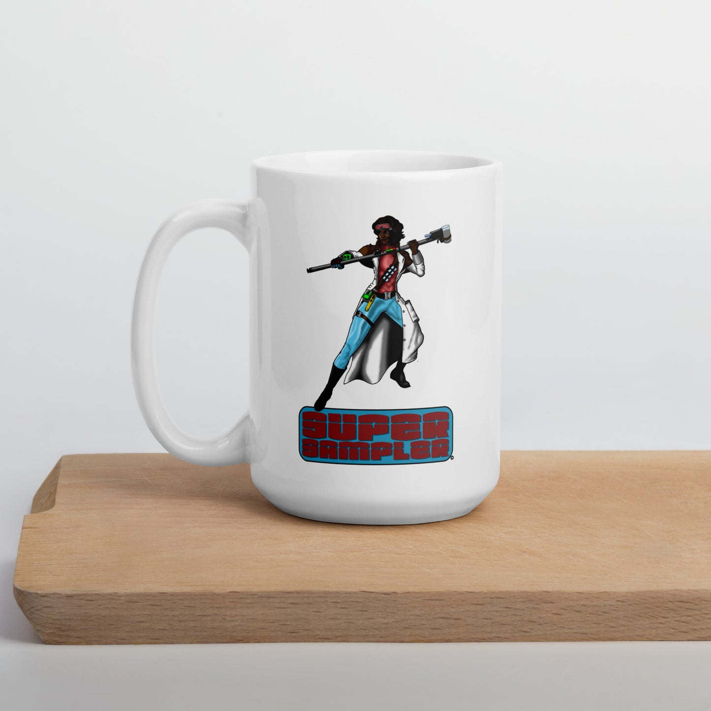 Stormwater Defenders: Super Sampler - White glossy mug