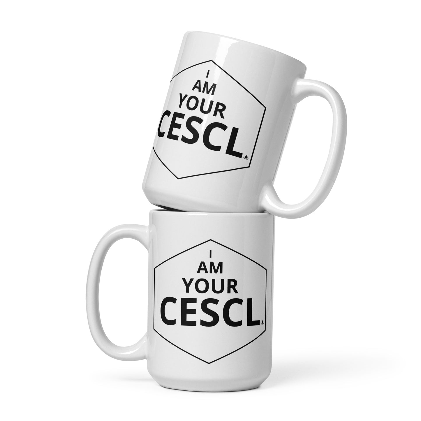 I AM YOUR CESCL - White glossy mug