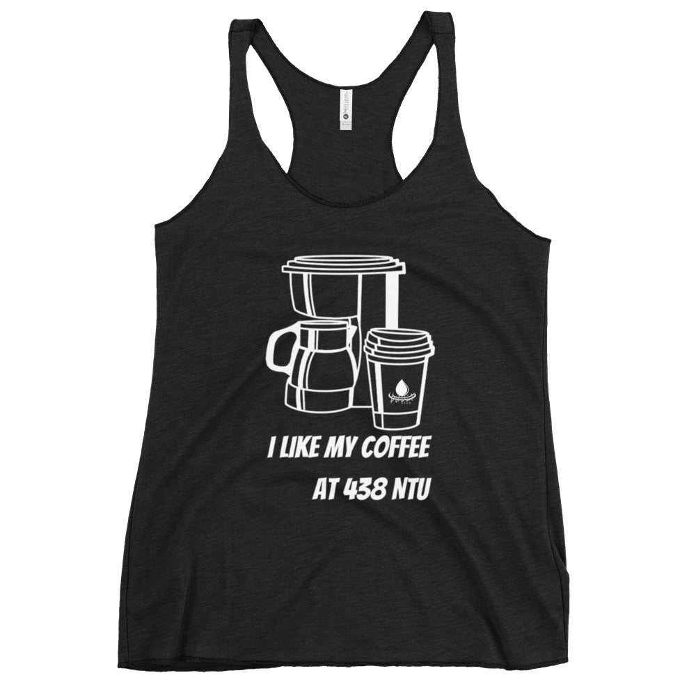 Coffee at 438 NT - Women's Racerback Tank