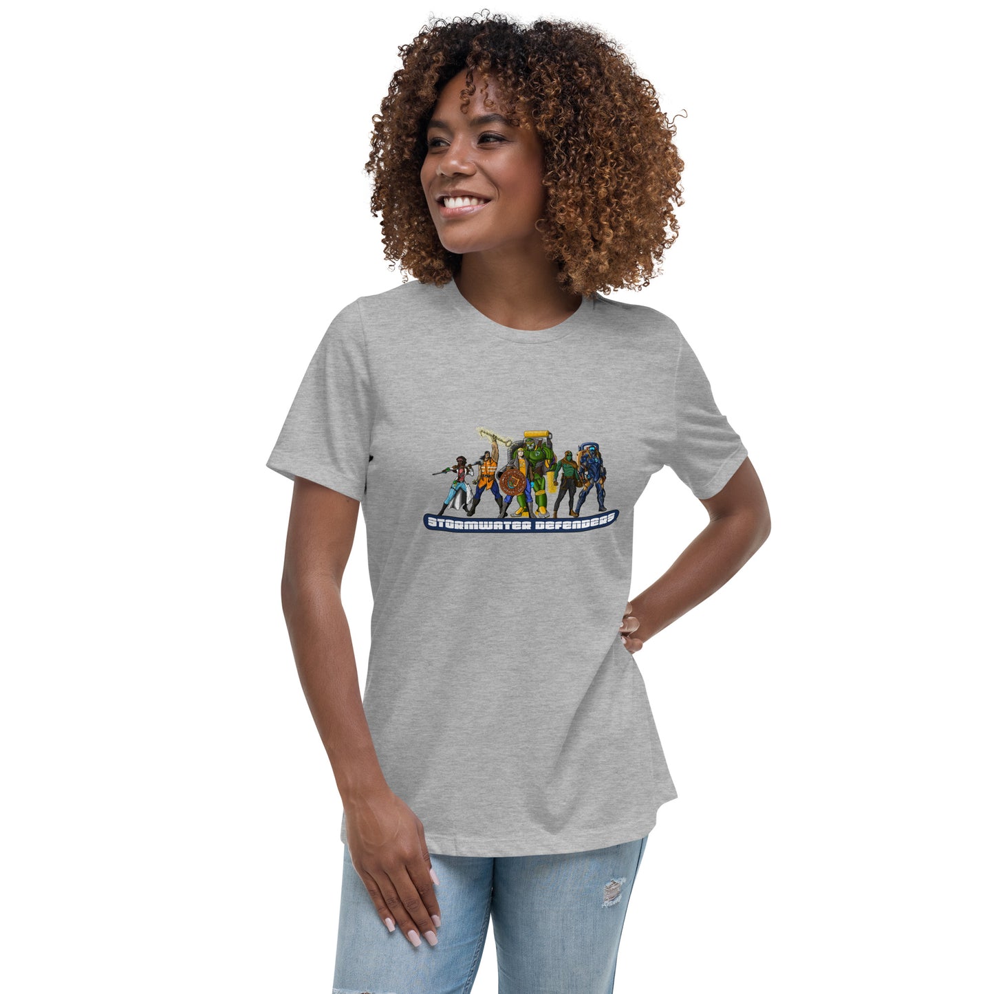 Stormwater Defenders Crew - Women's Relaxed T-Shirt
