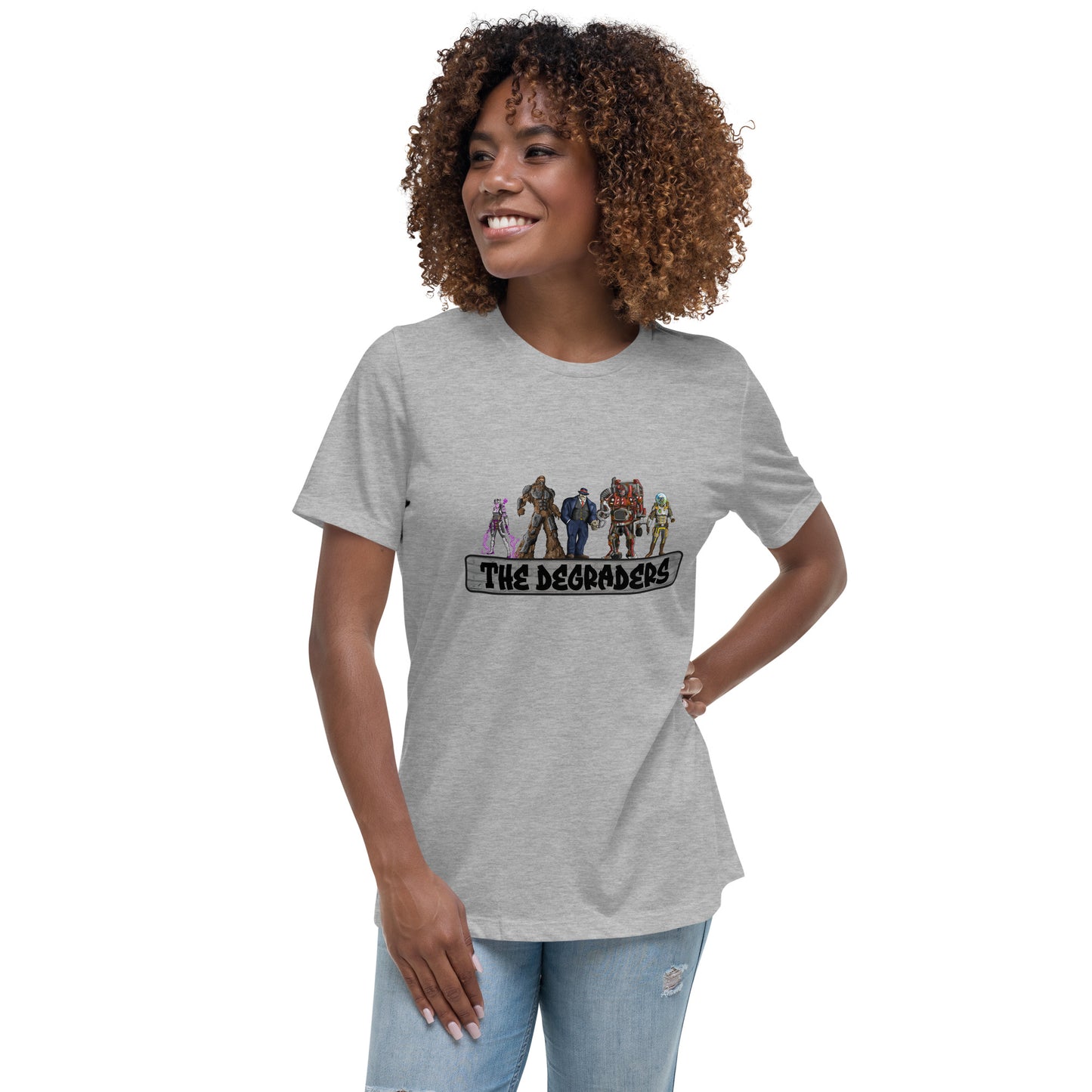 Degraders Crew - Women's Relaxed T-Shirt
