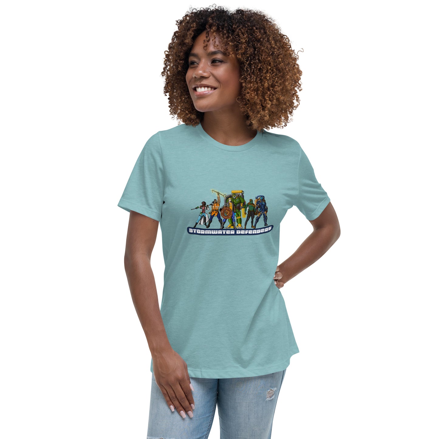 Stormwater Defenders Crew - Women's Relaxed T-Shirt